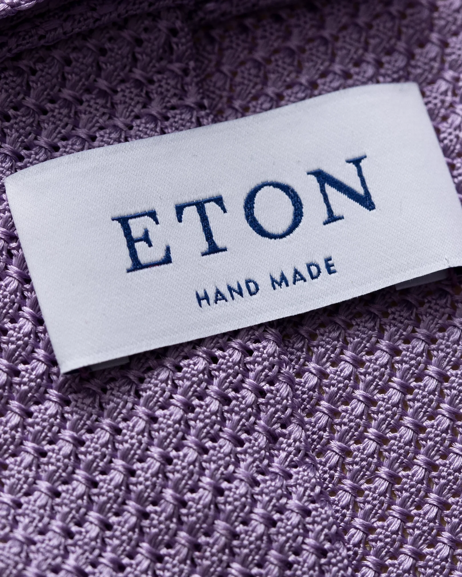 Eton - sorbet purple hand made grenadine tie