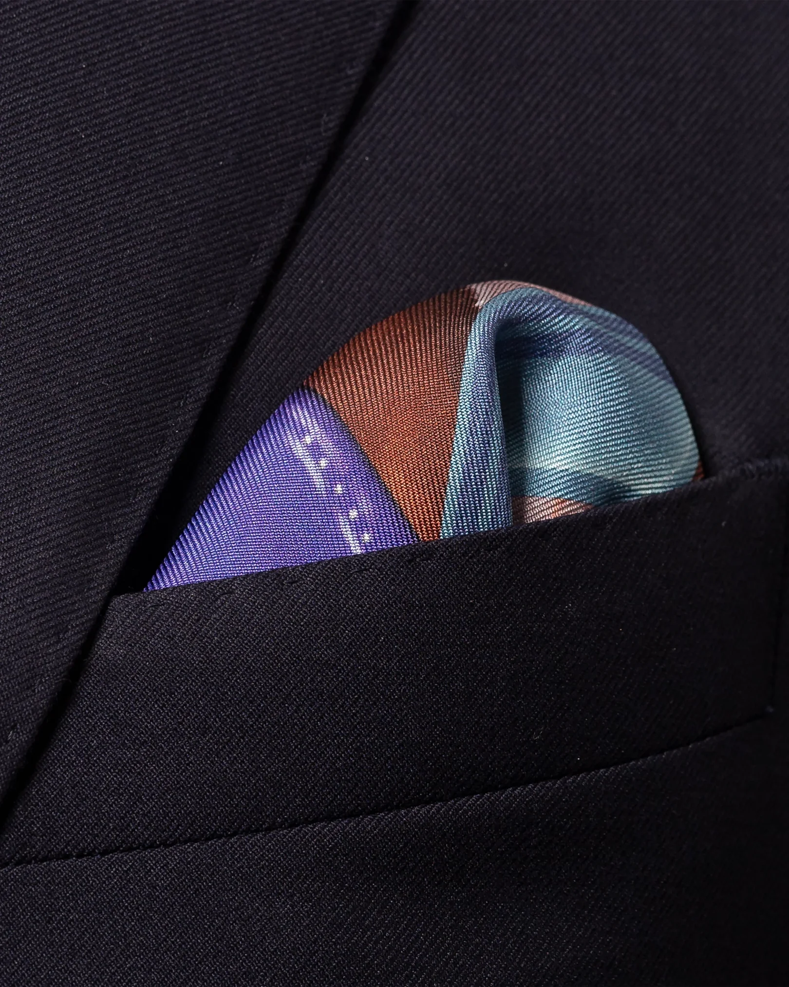 Eton - space town pocket square