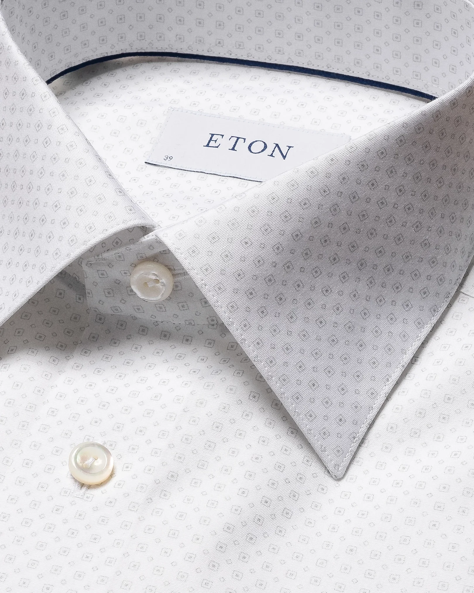 Eton - white poplin moderate cutaway