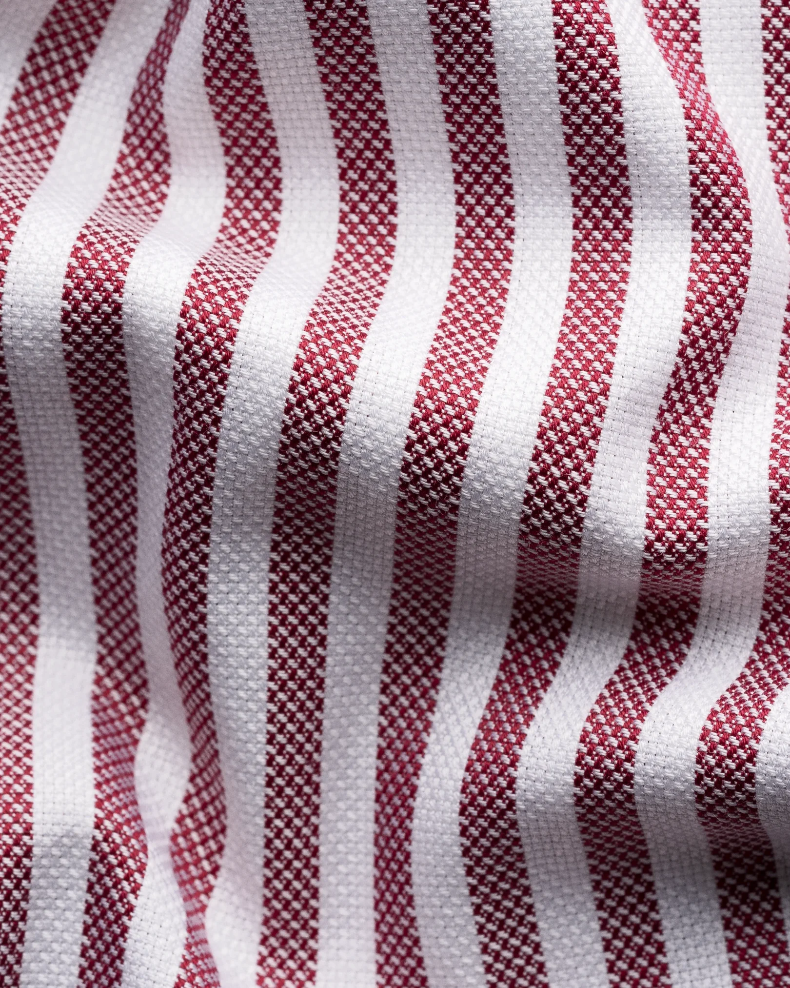 Eton - bengal striped royal oxford shirt