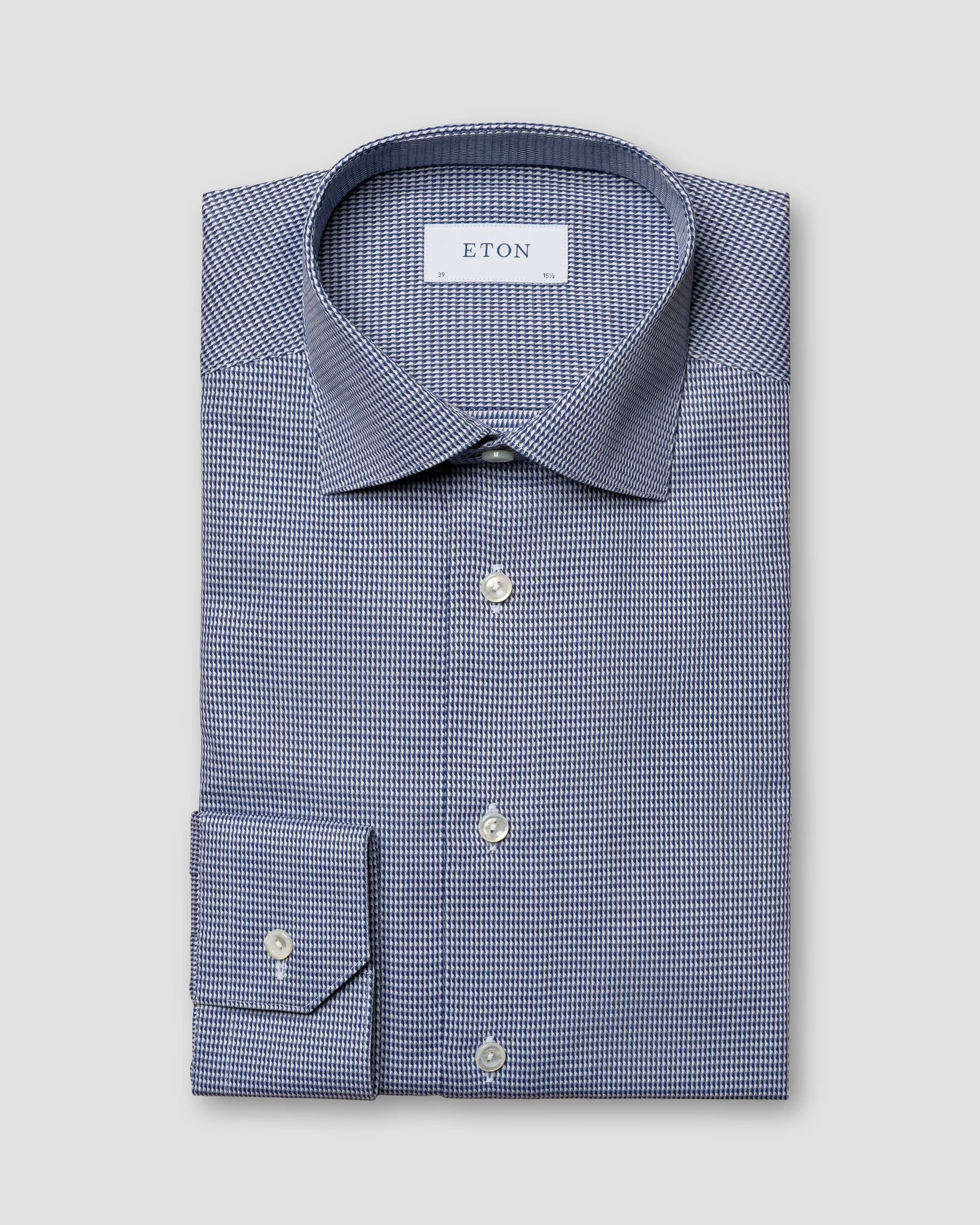 Eton - elevated navy blue piquet
