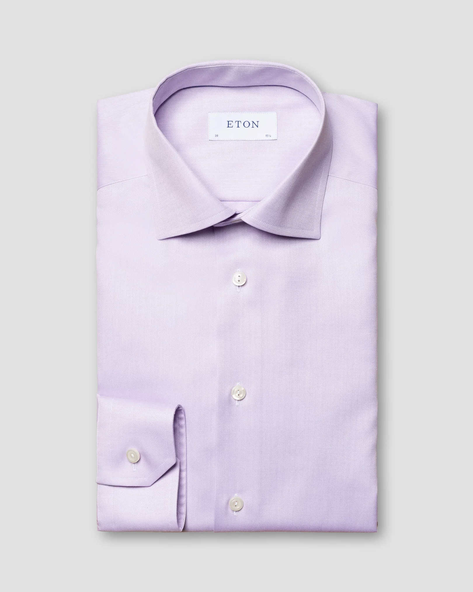 Eton - light purple signature twill