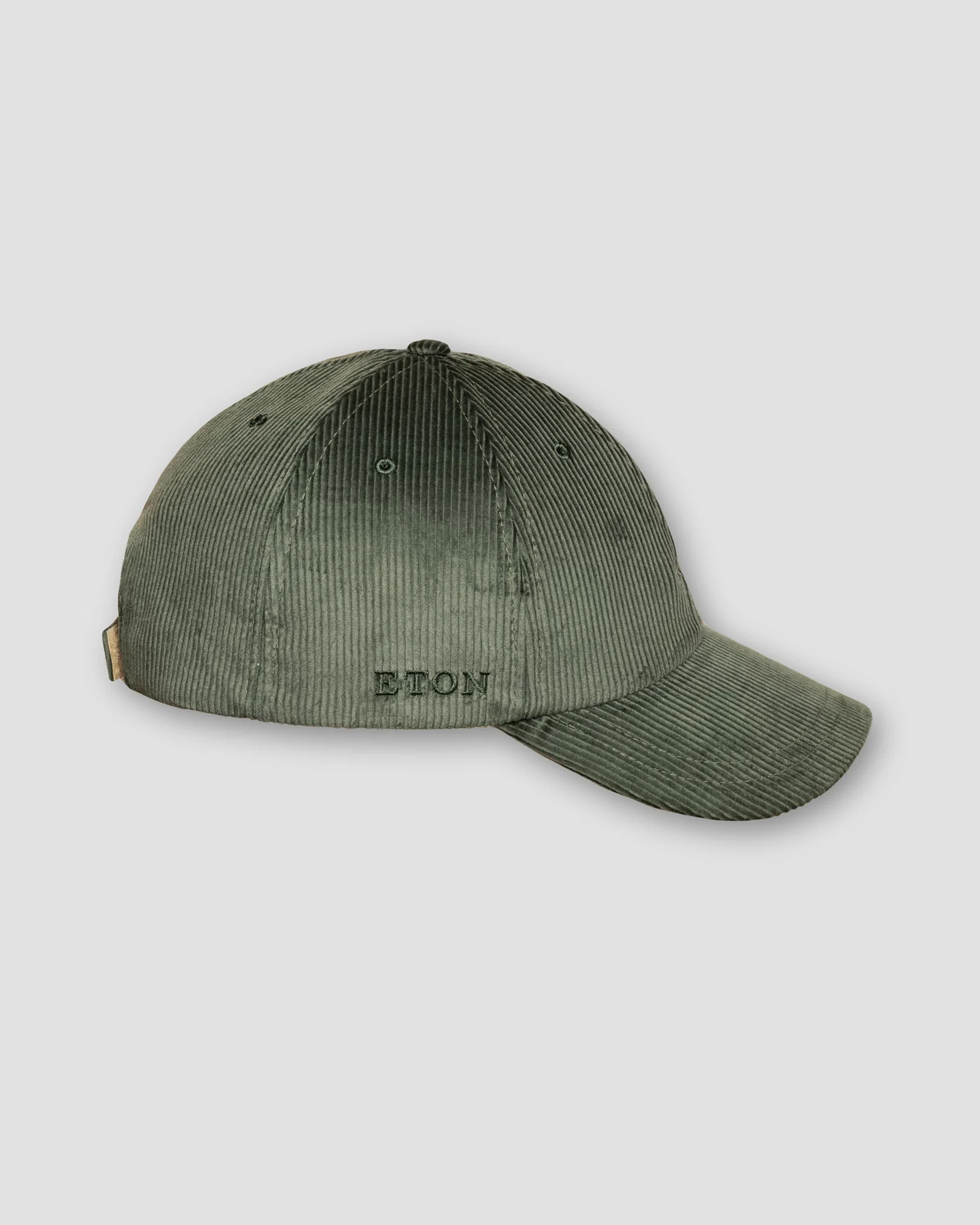 Eton - Dark Green Corduroy Cap