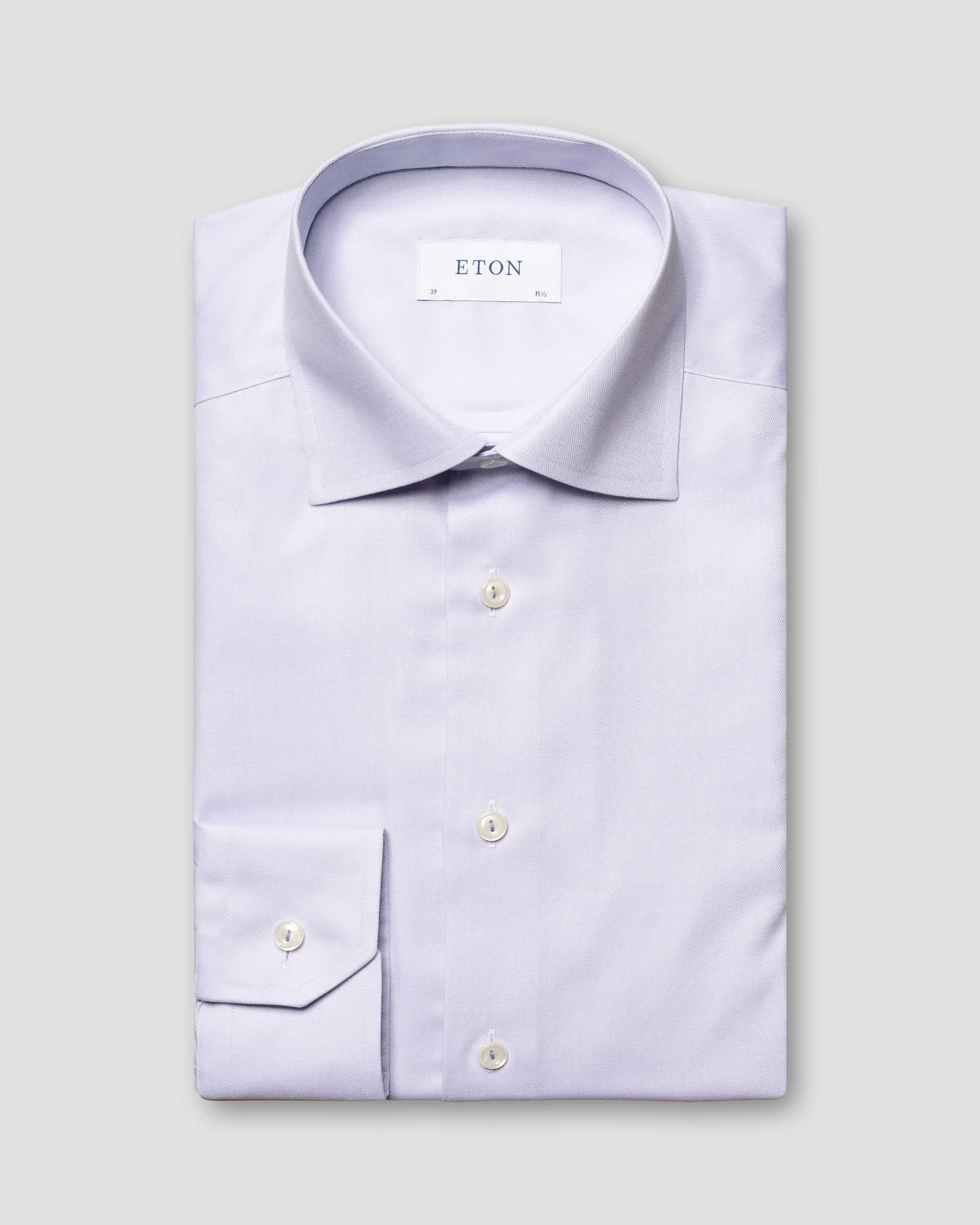 Eton - light purple twill weave