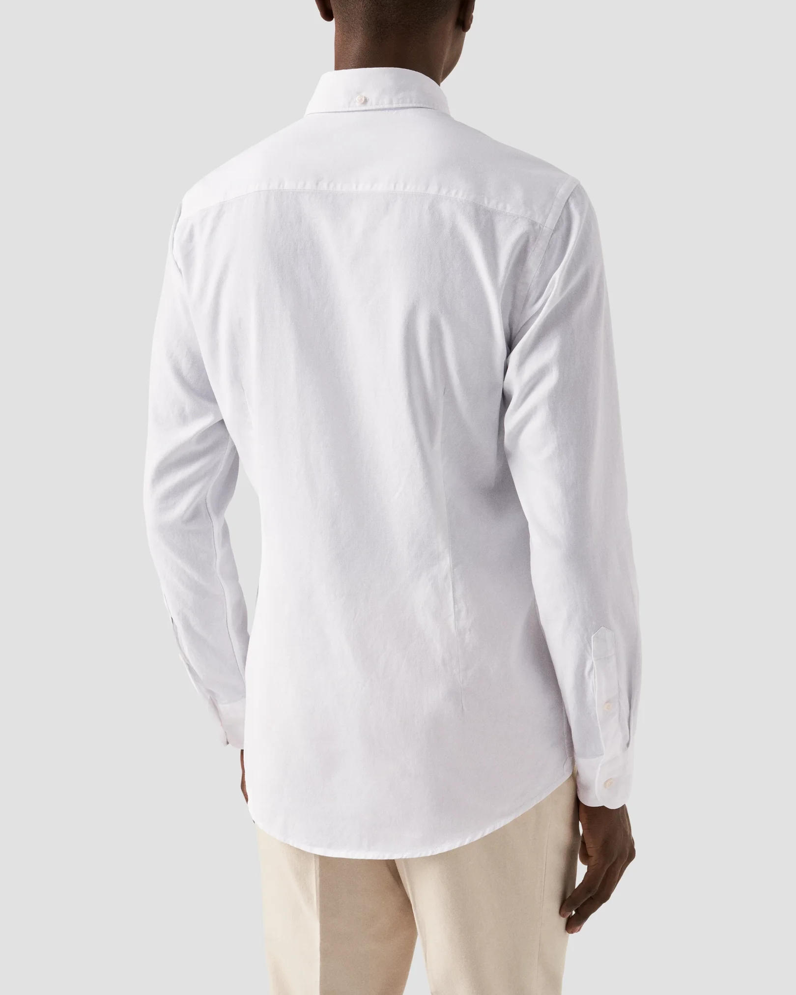 Eton - white royal oxford shirt soft
