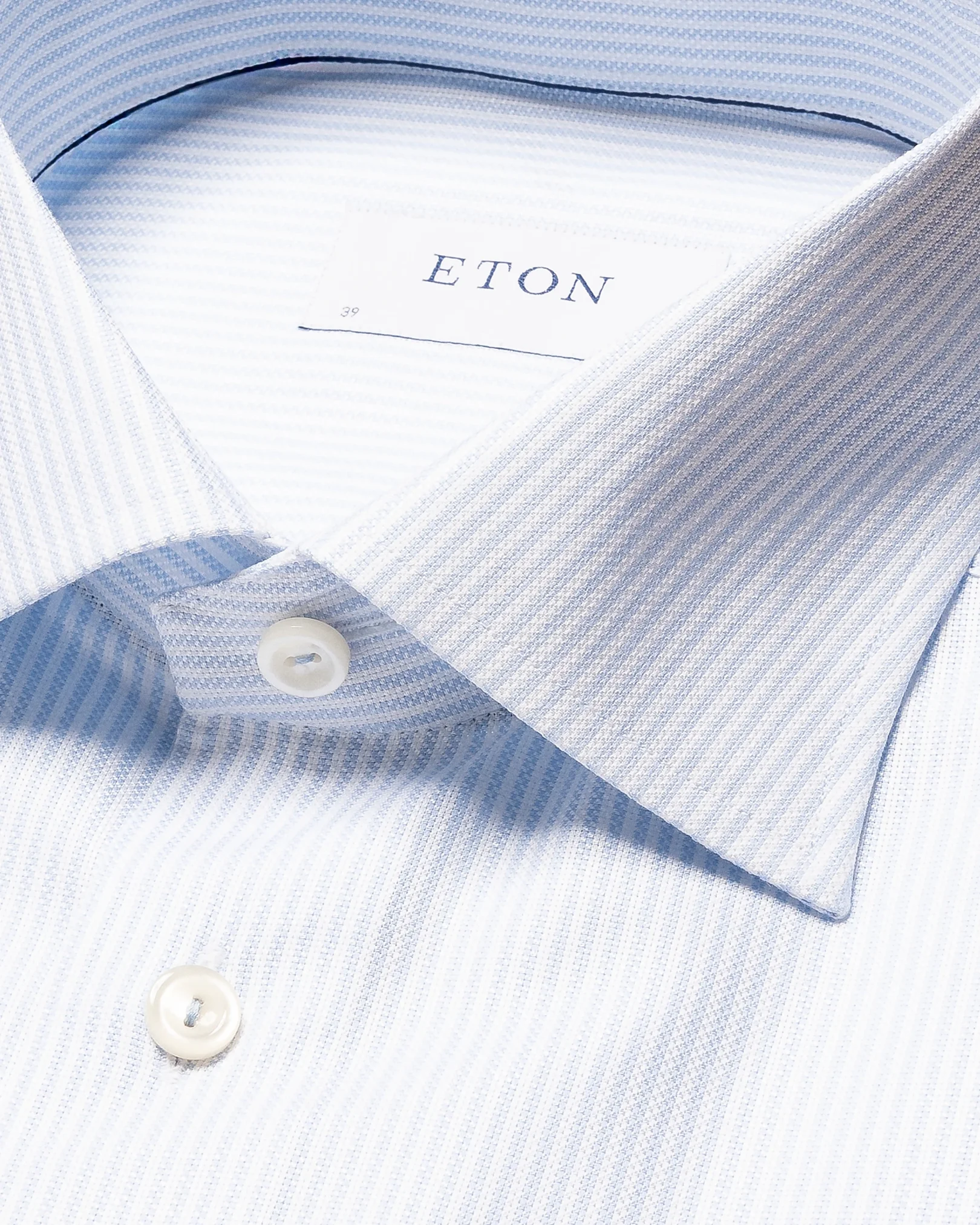 Eton - light blue high end lyocell shirt