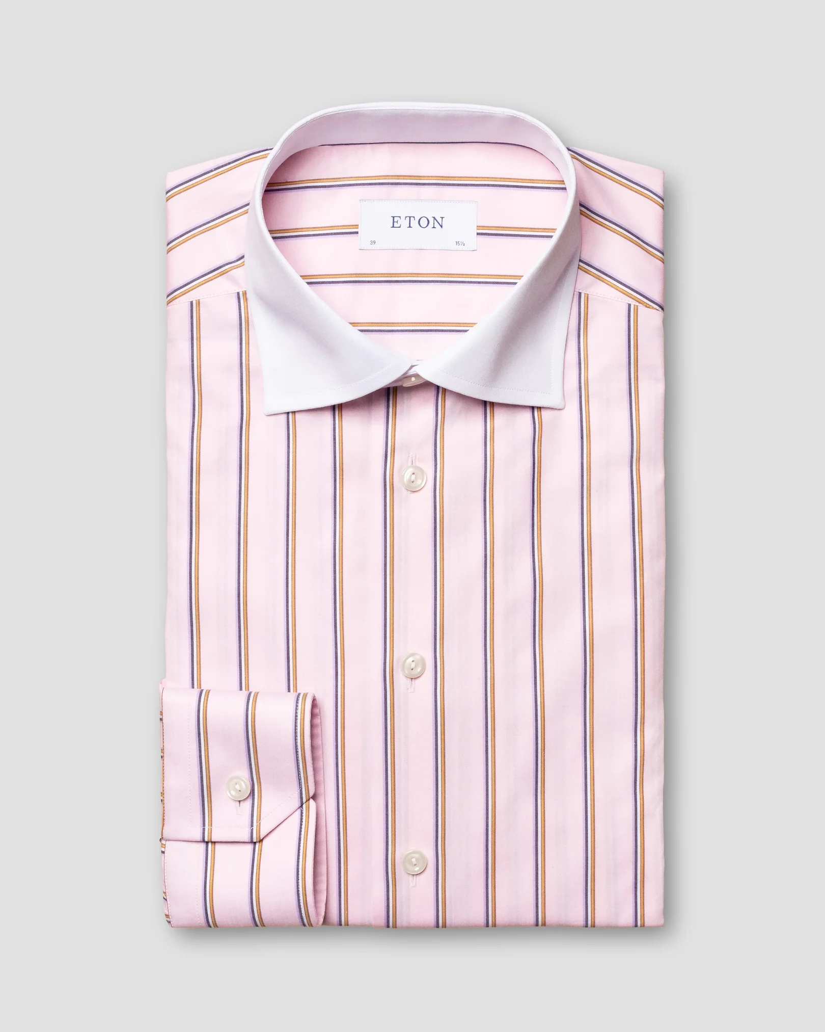 Eton - pink fine twill