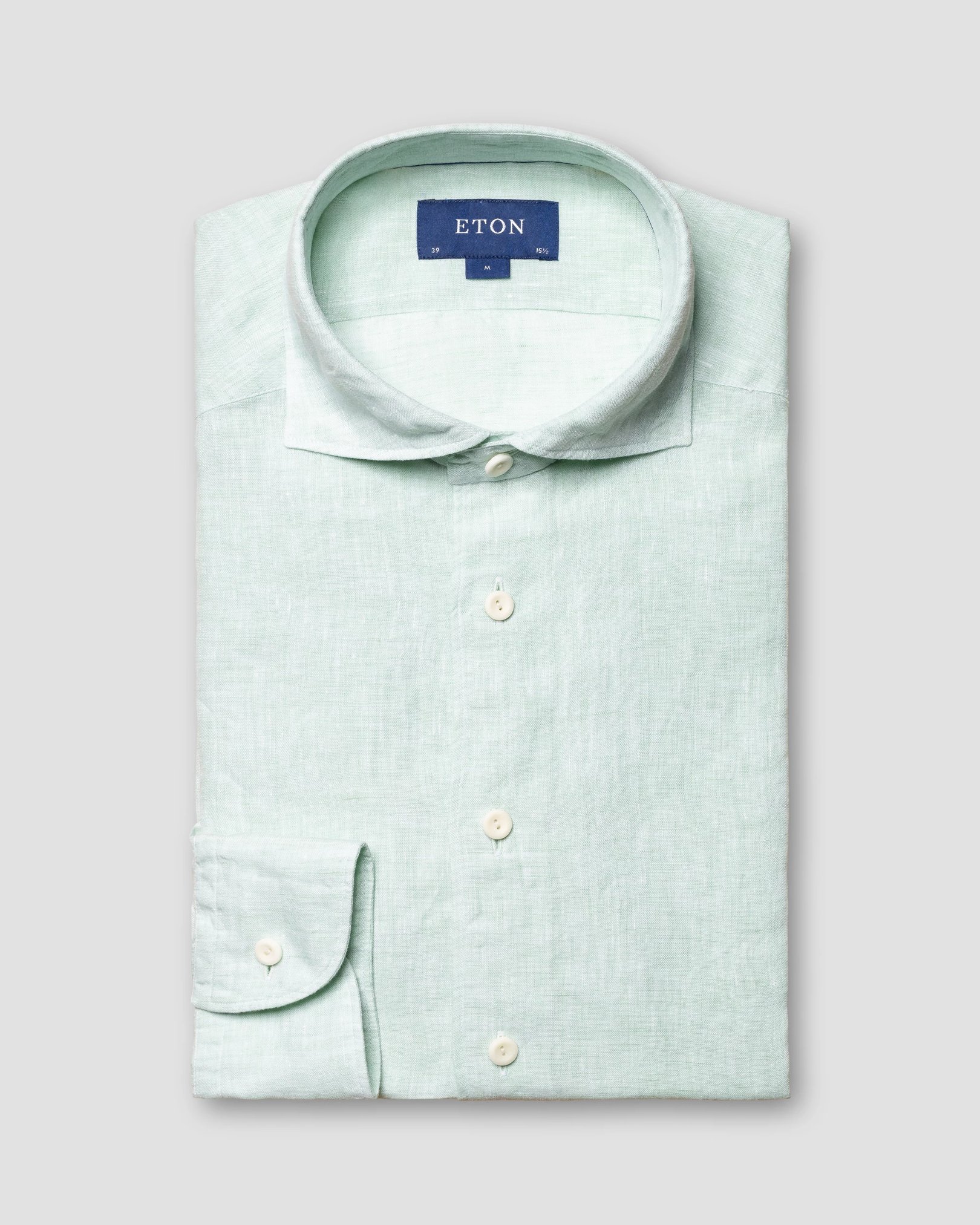 Eton - light green linen widespread