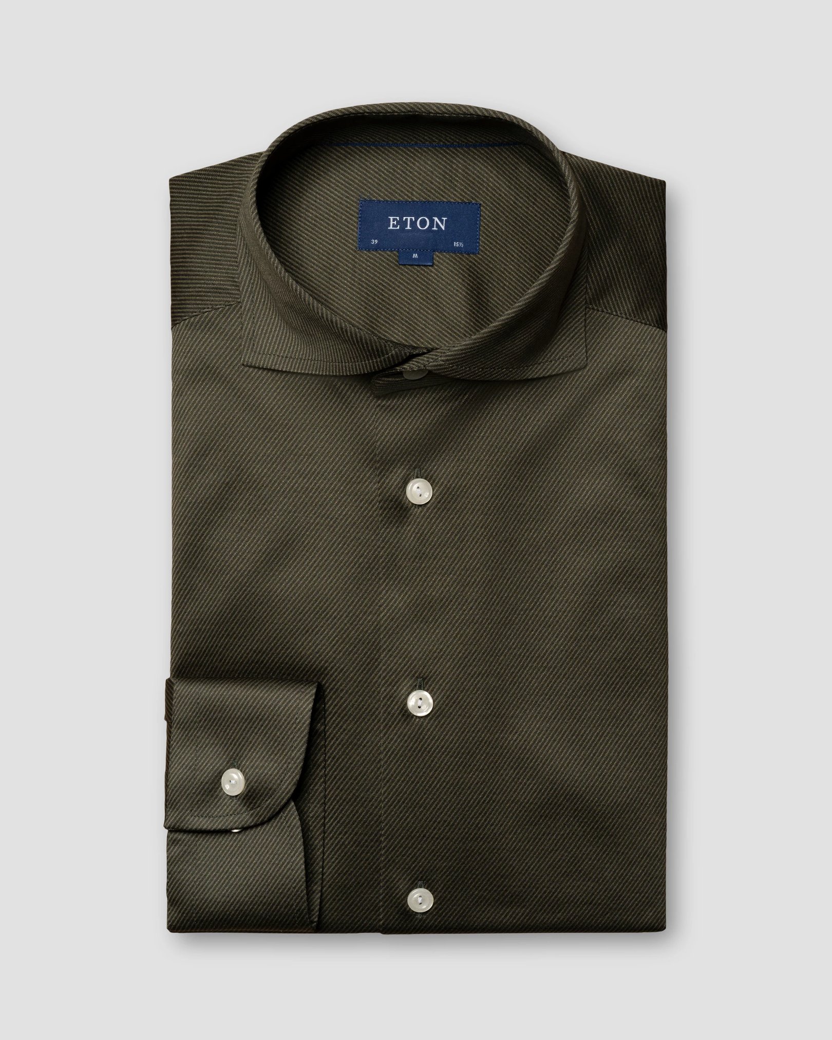 Eton - dark green knit king