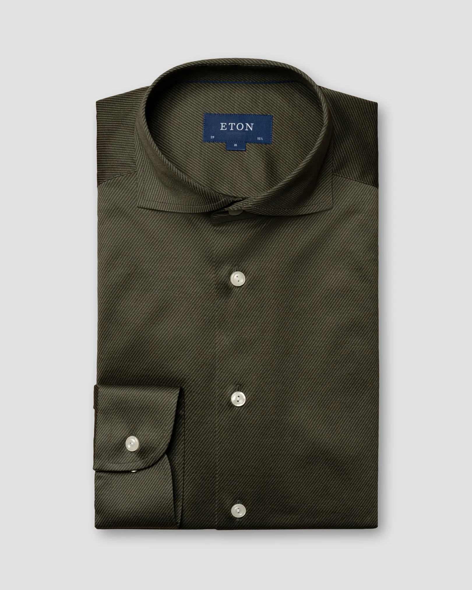 Eton - dark green knit king