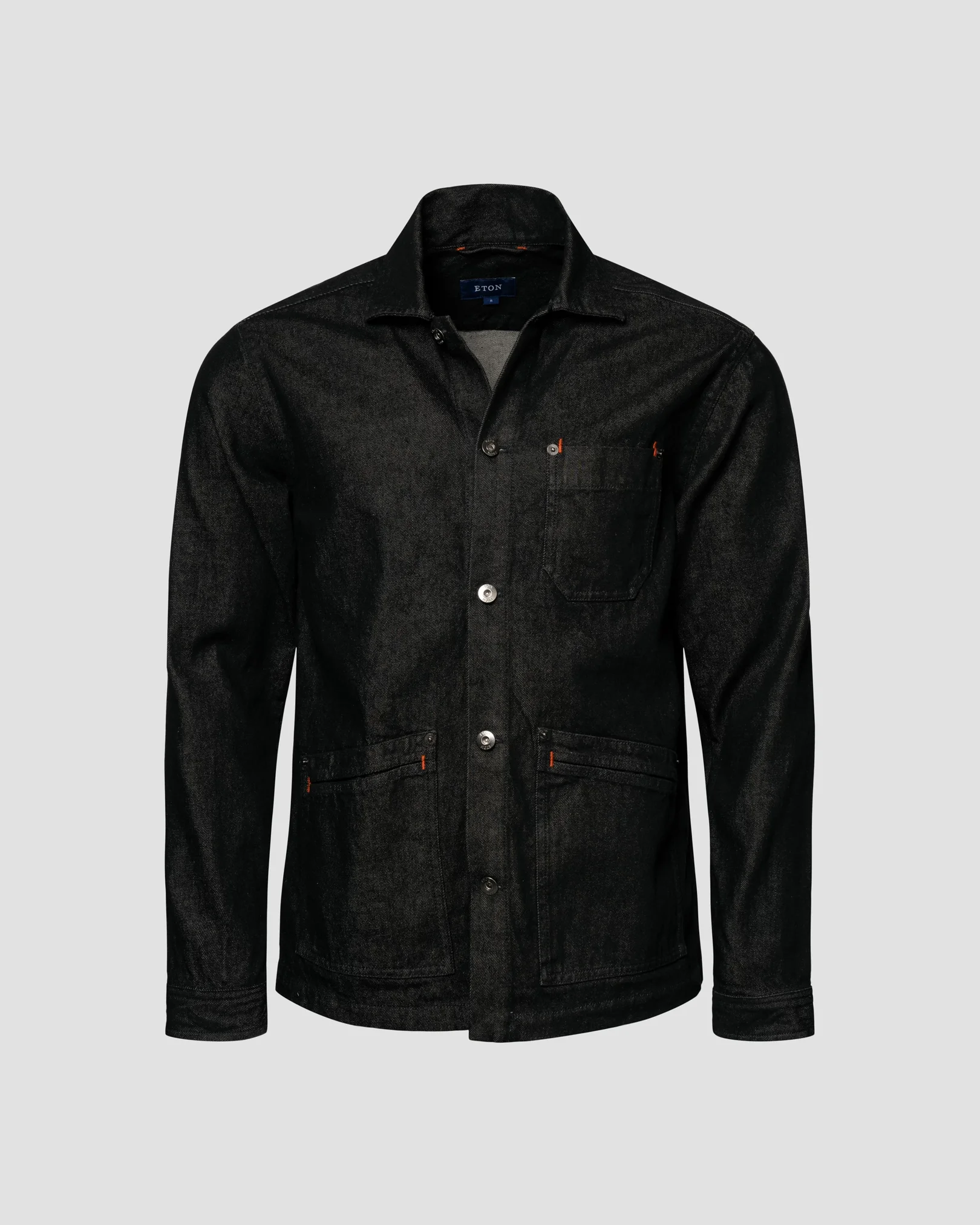Eton - Black Denim Overshirt