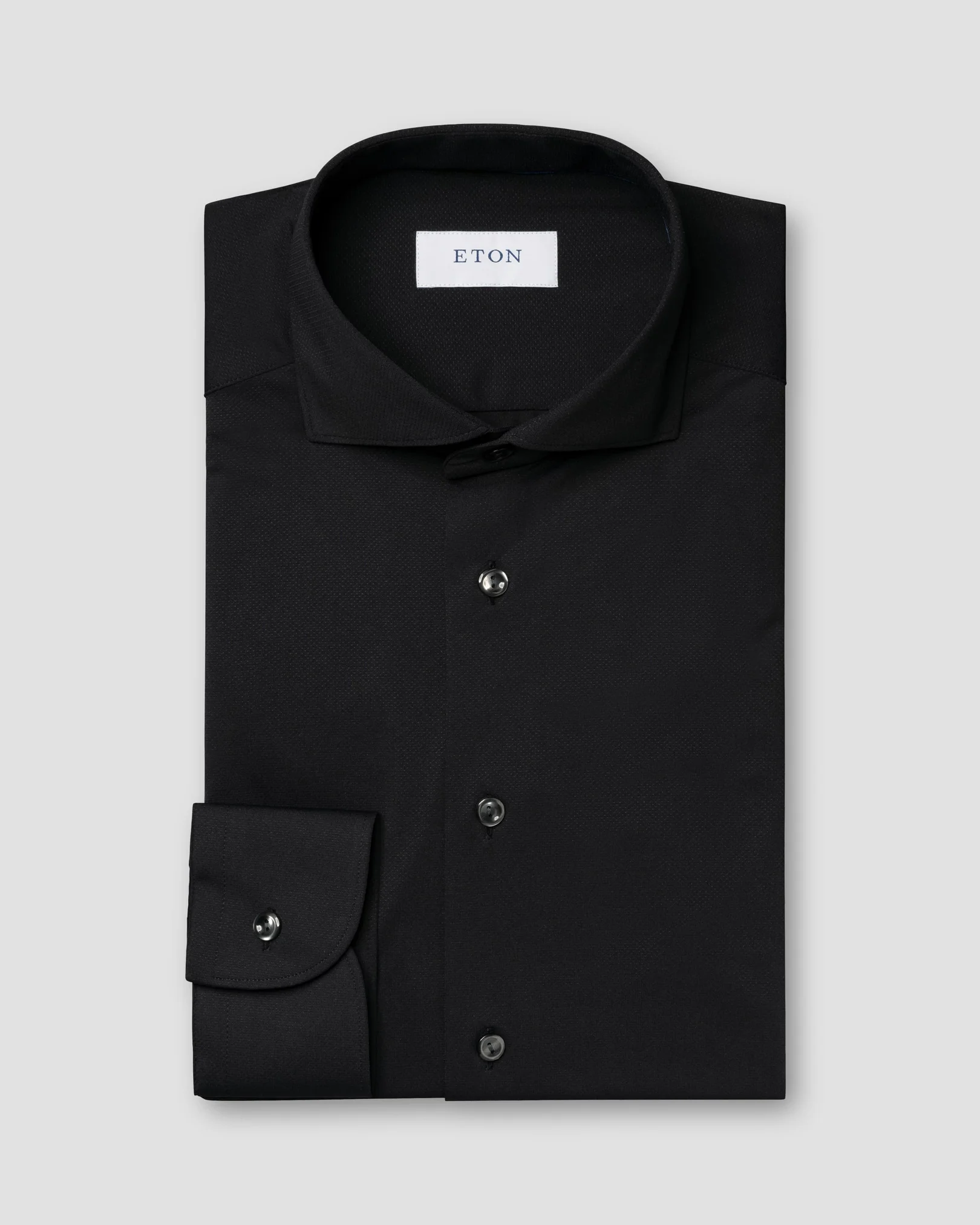 Eton - Solid Four-Way Strech Shirt
