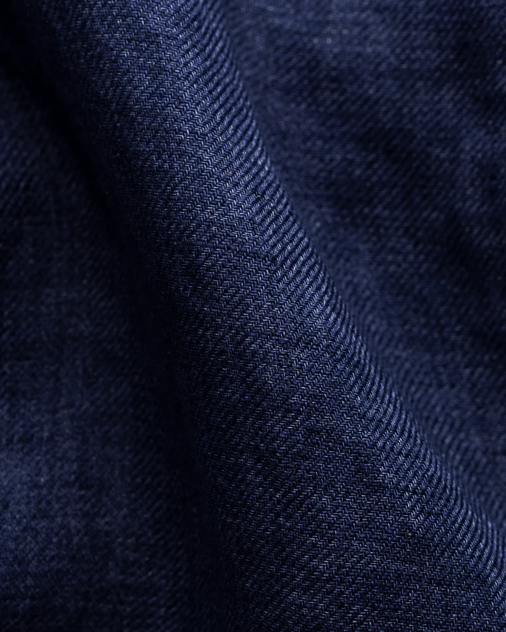 Eton - navy blue linen