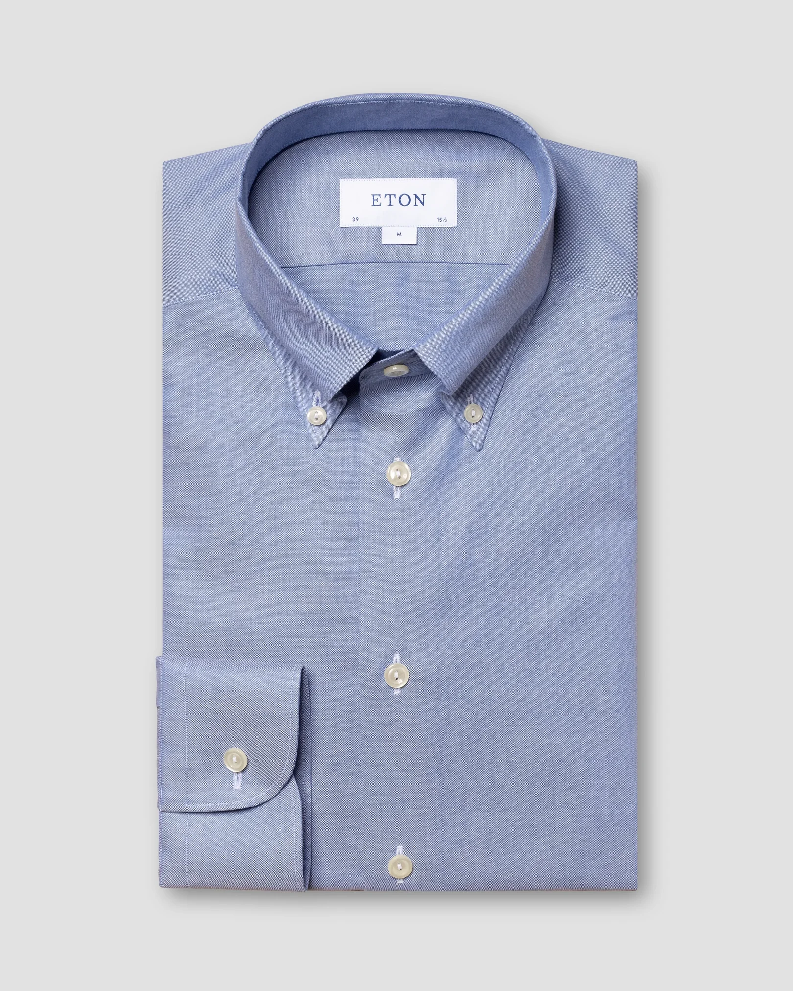 Eton - dark blue signature oxford