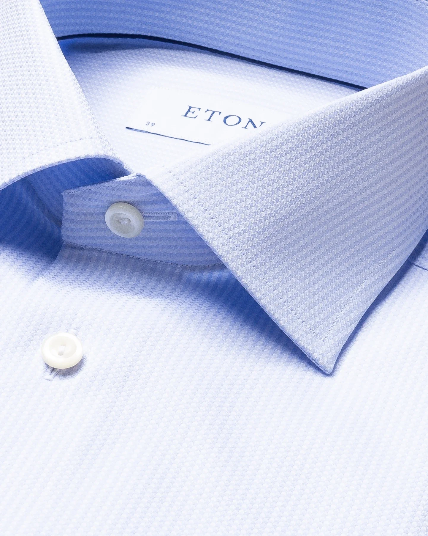 Eton - light blue brocade cutaway