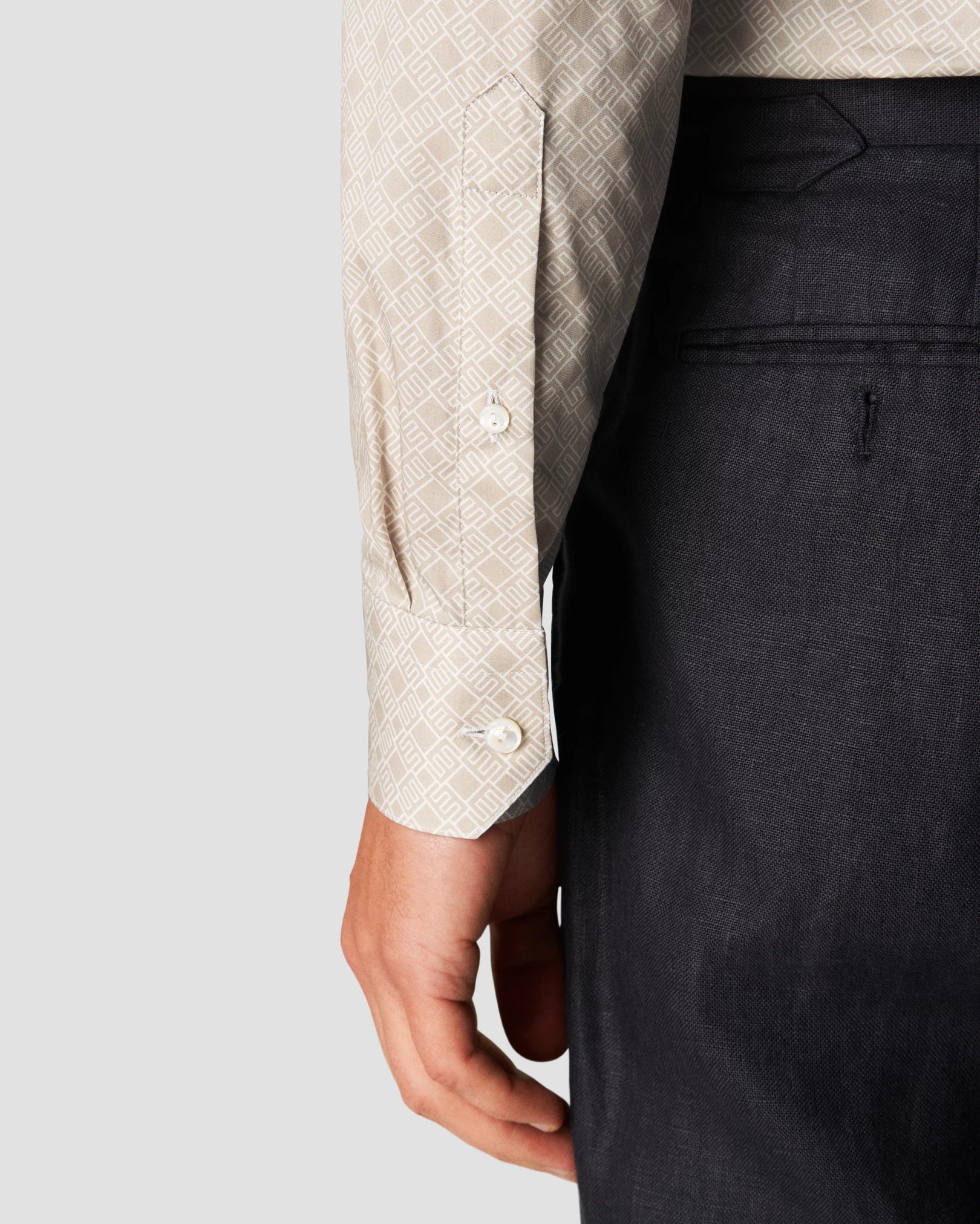 Eton - beige fine twill