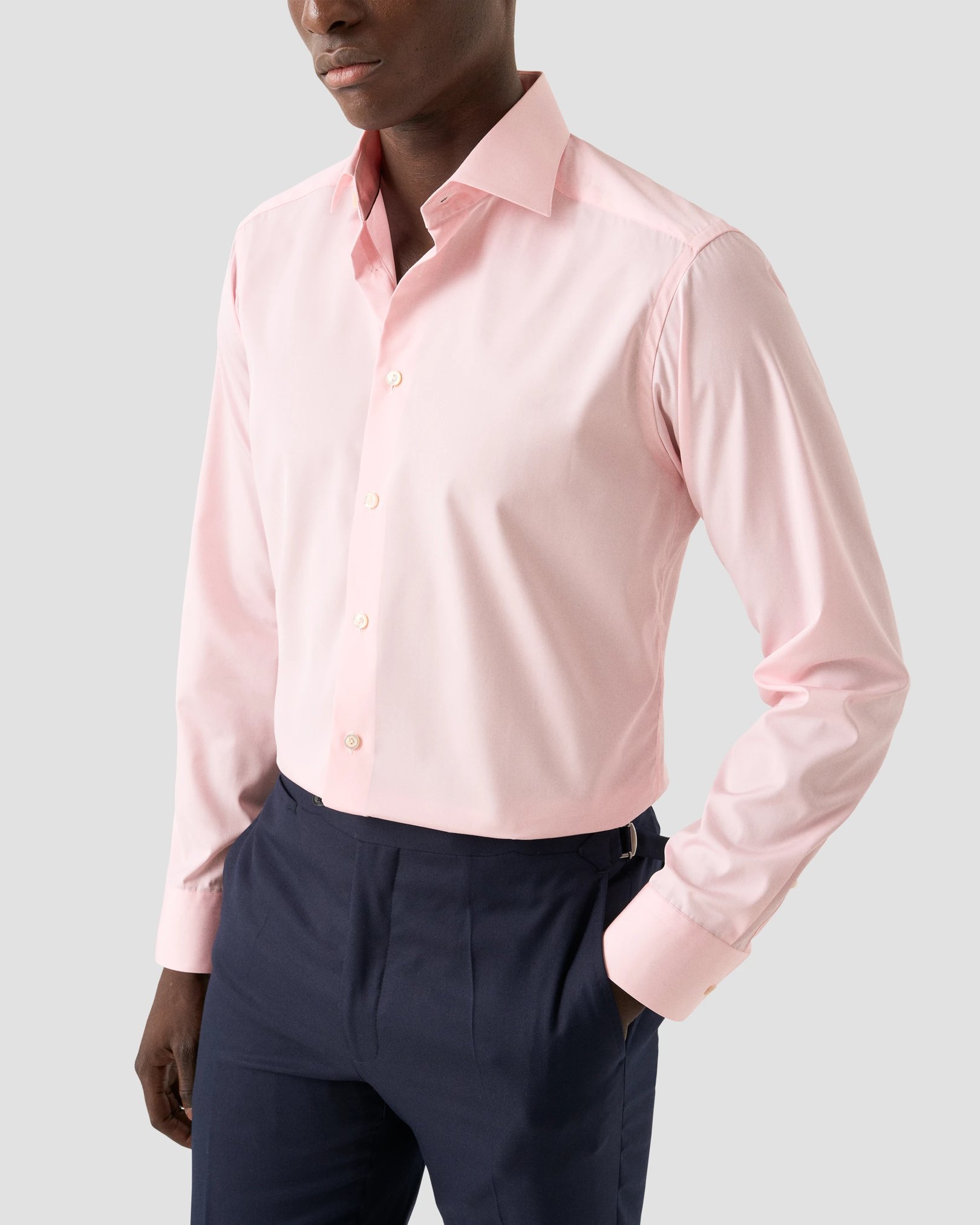 Eton - Chambray Elevated Poplin Shirt
