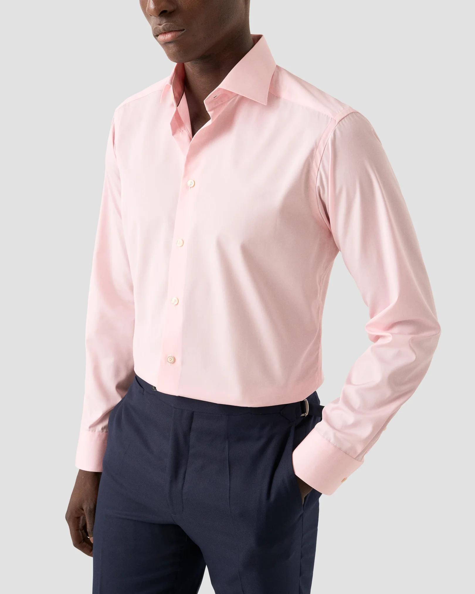 Eton - Chambray Elevated Poplin Shirt
