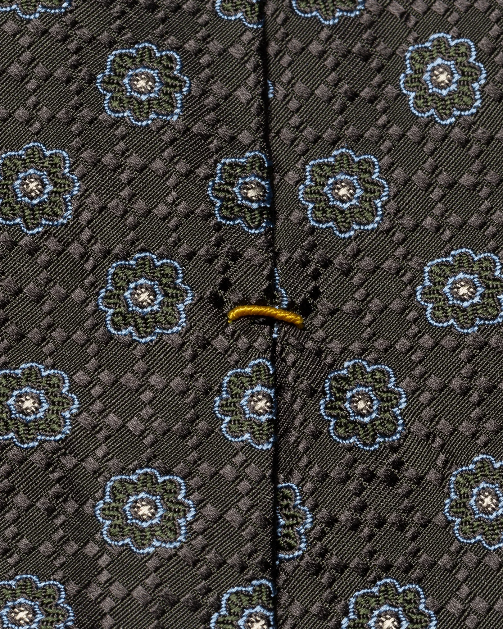 Eton - bright green woven tie