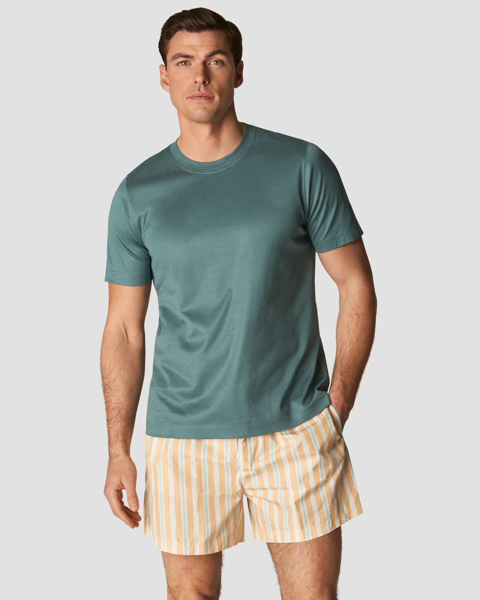 Eton - orange swimtrunks