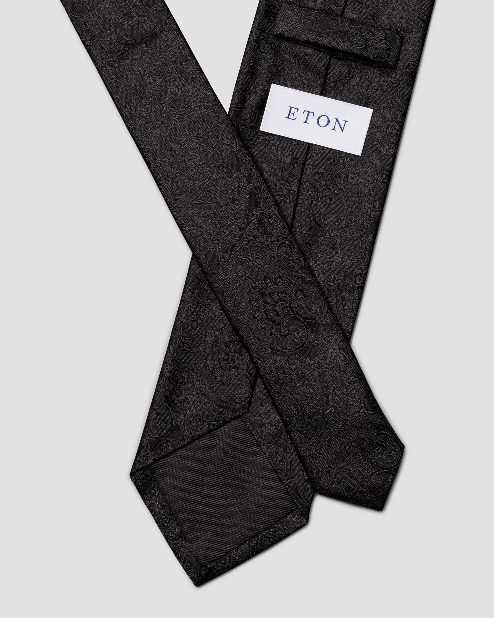 Eton - Paisley Woven Silk Tie