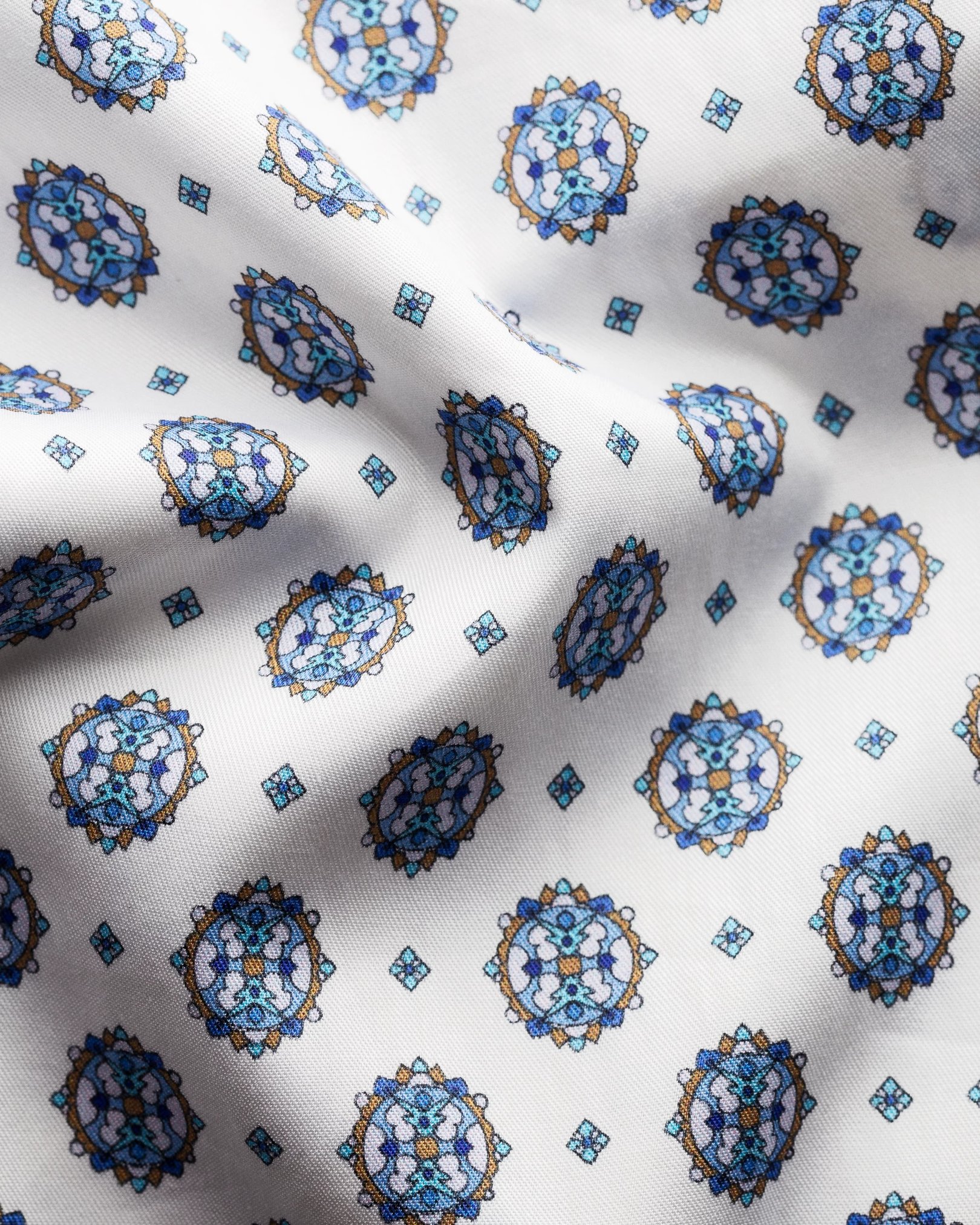 Eton - medallion print shirt