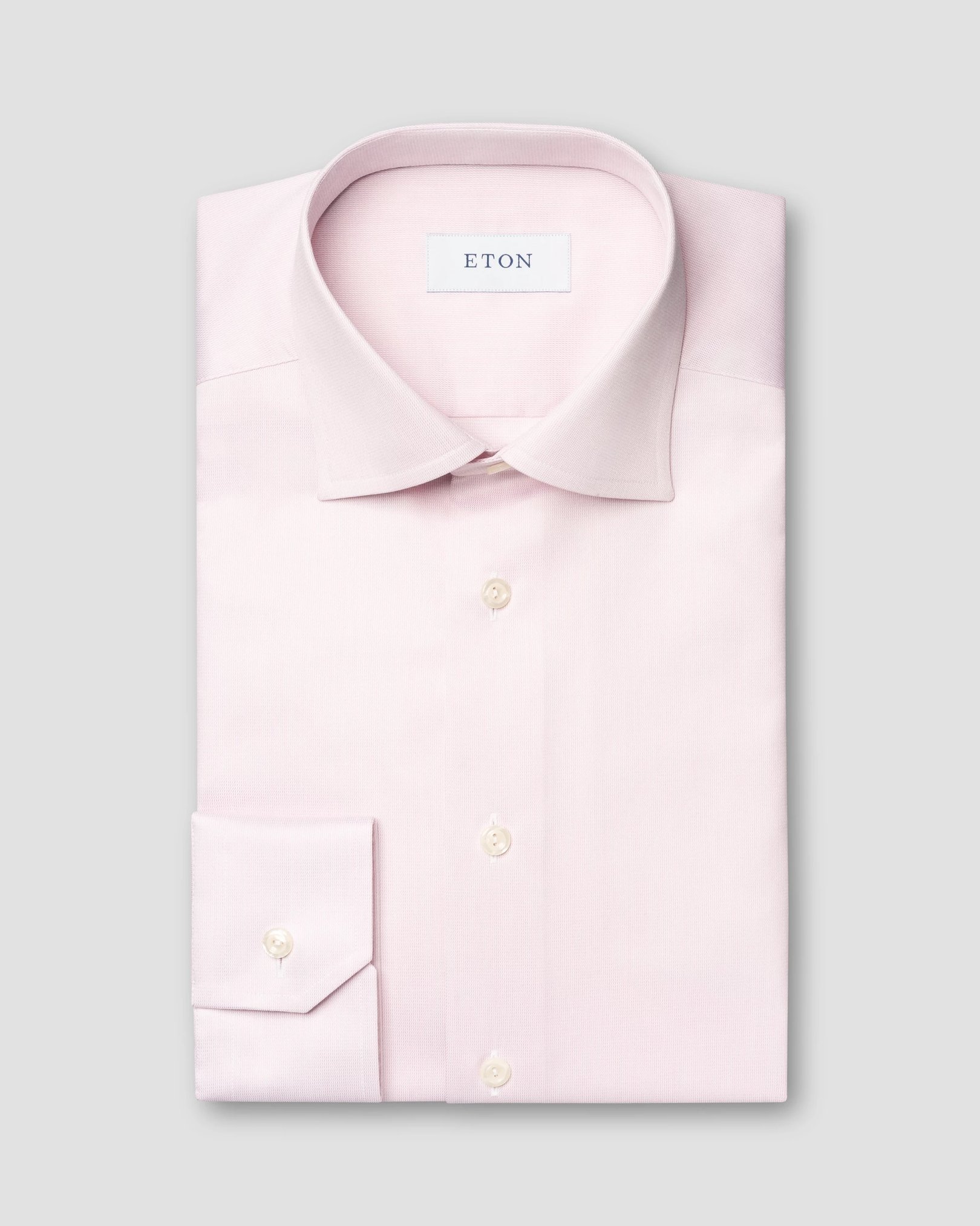 Eton - pink signature twill made to order