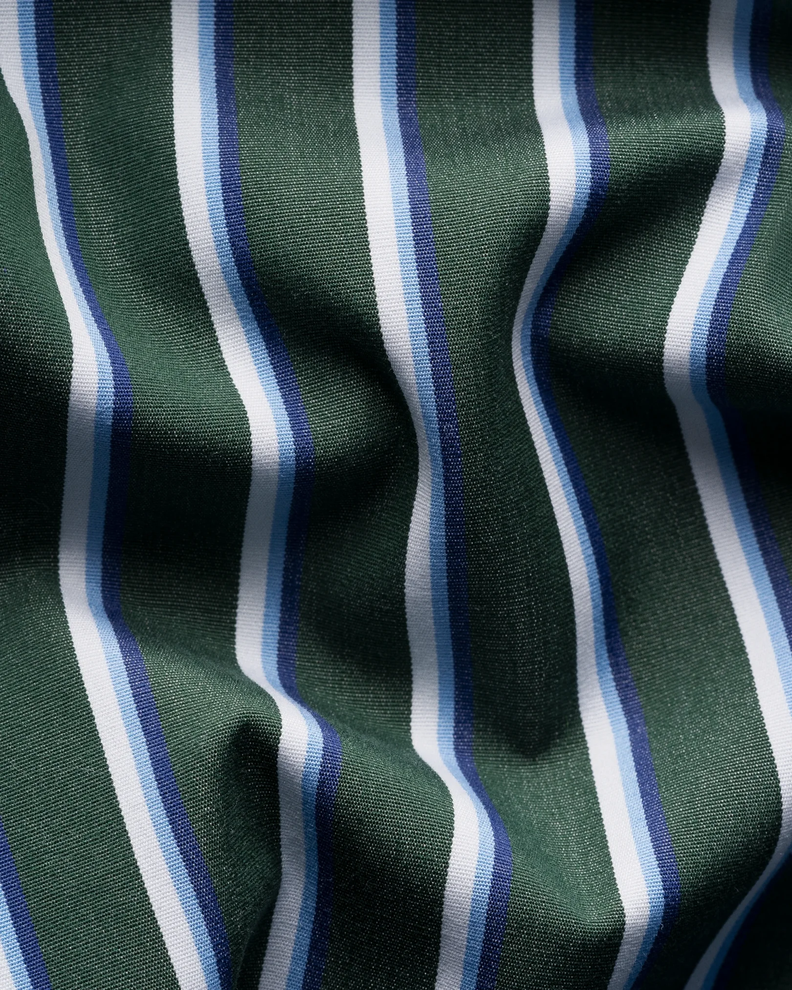 Eton - striped club collar shirt
