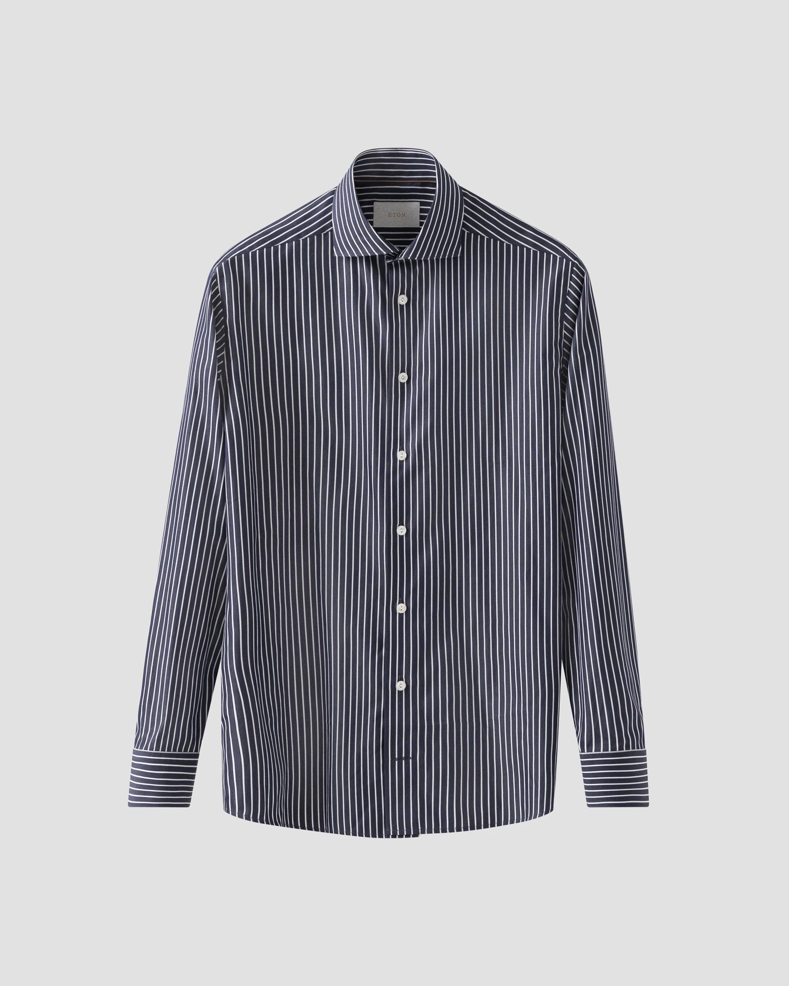 Eton - Striped Cotton Silk Shirt