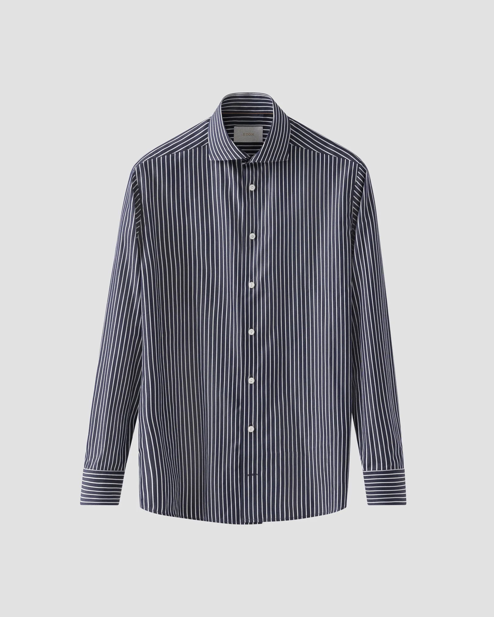 Eton - Striped Cotton Silk Shirt