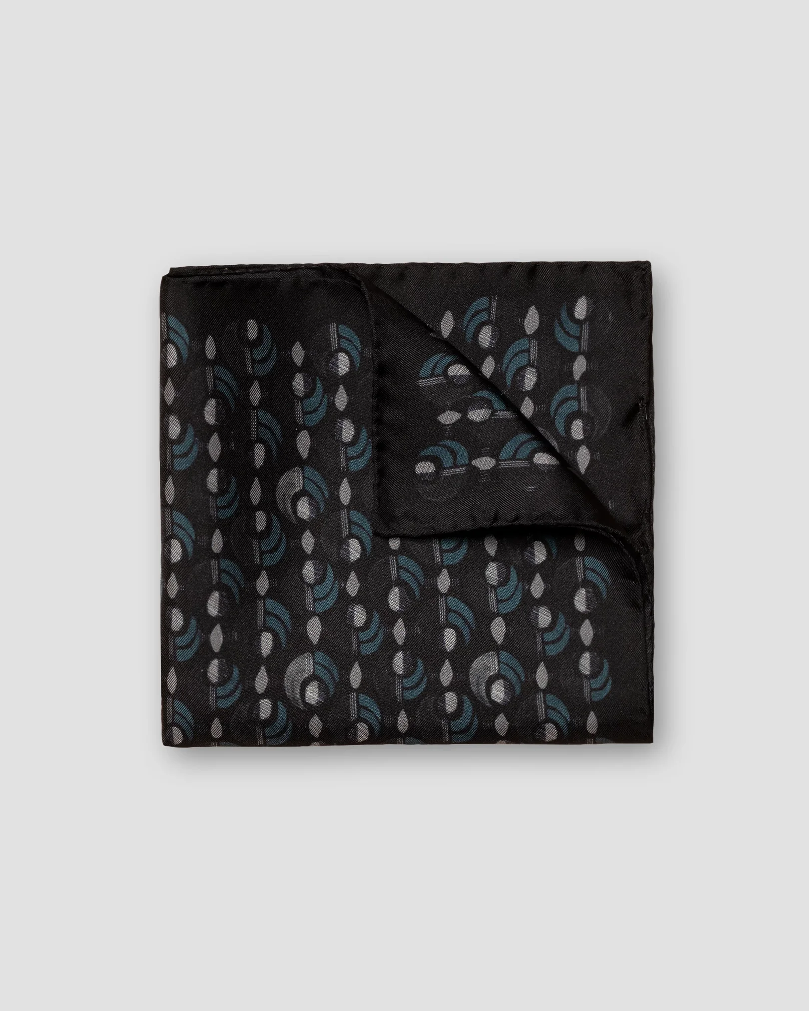 Eton - navy blue silk twill