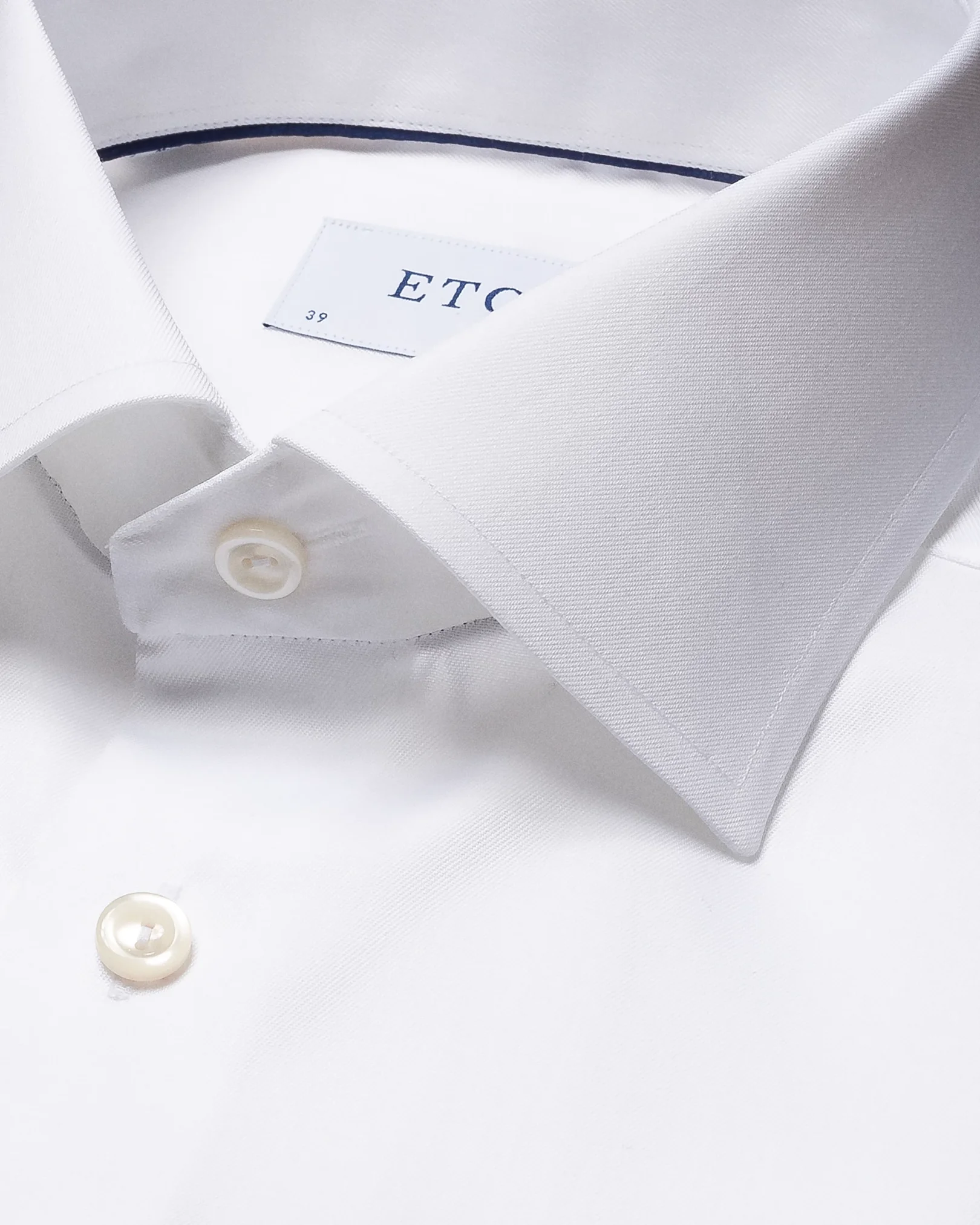 Eton - white signature twill vday