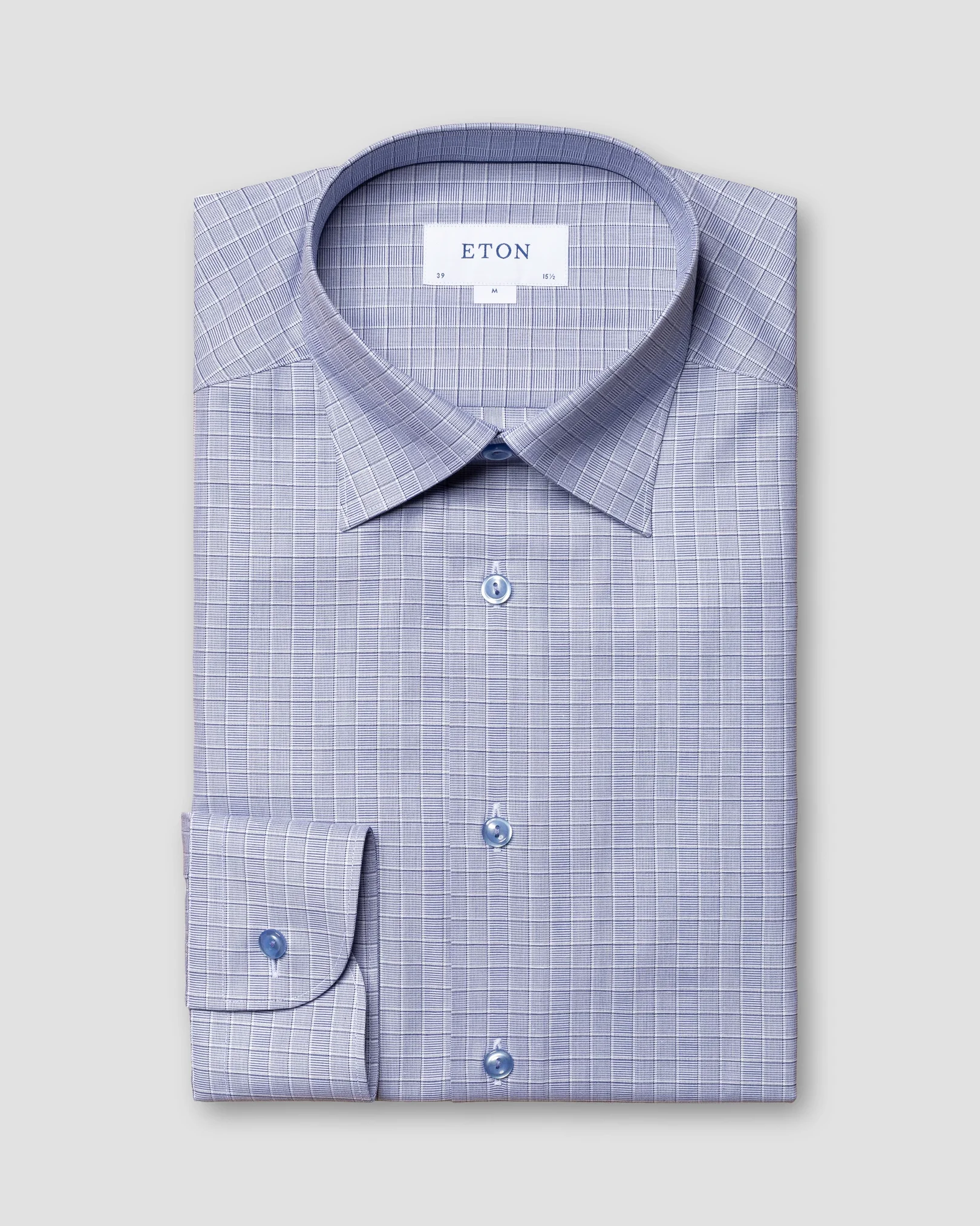 Eton - mid blue twill