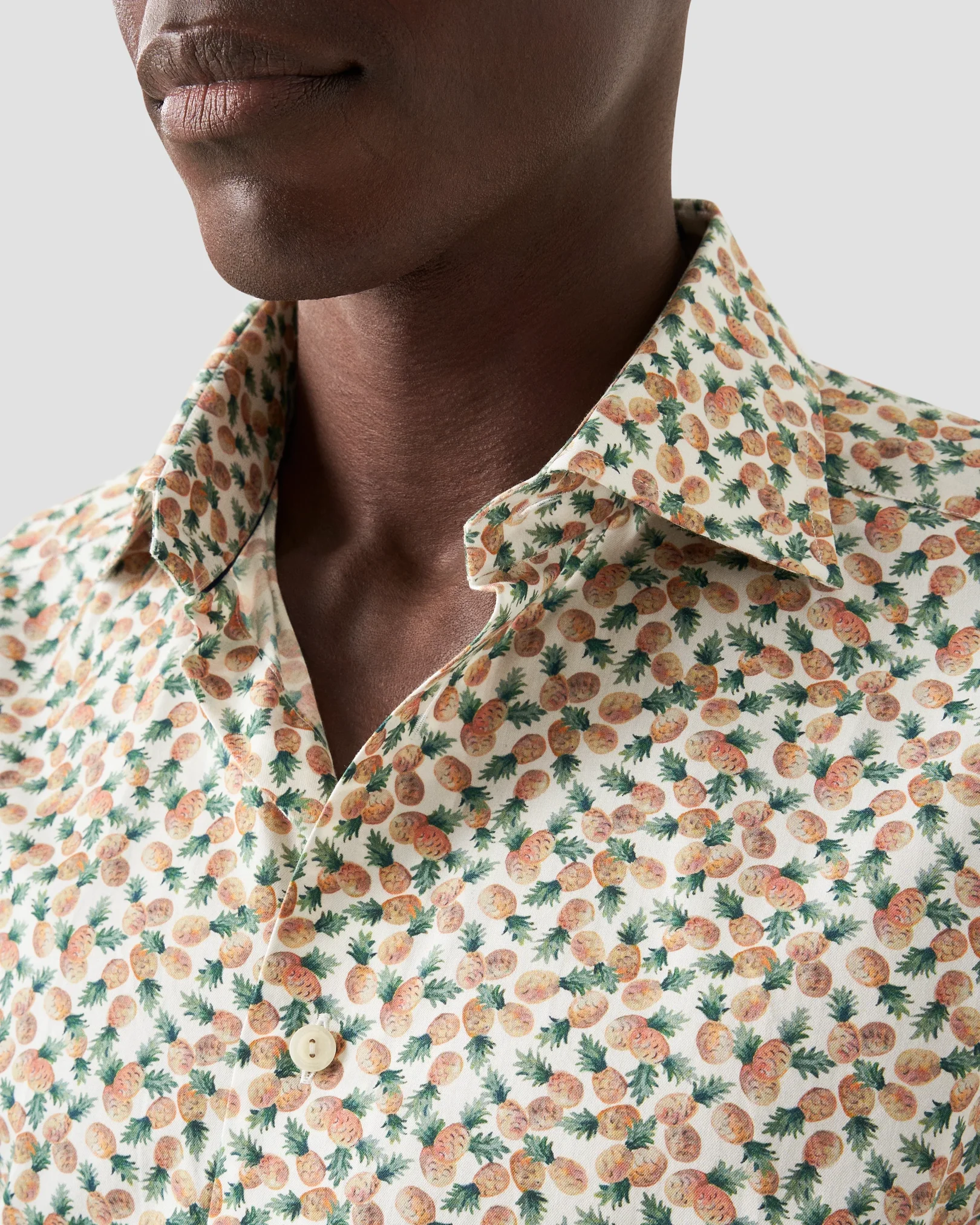 Eton - hand painted pineapple shirt