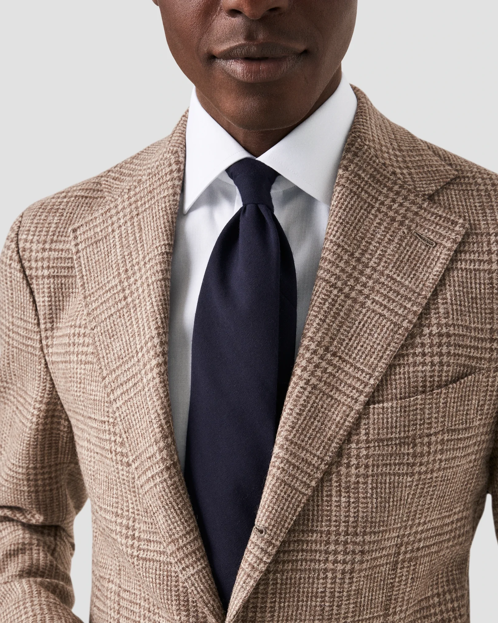Eton - White Signature Twill Shirt – Extra Long Sleeves