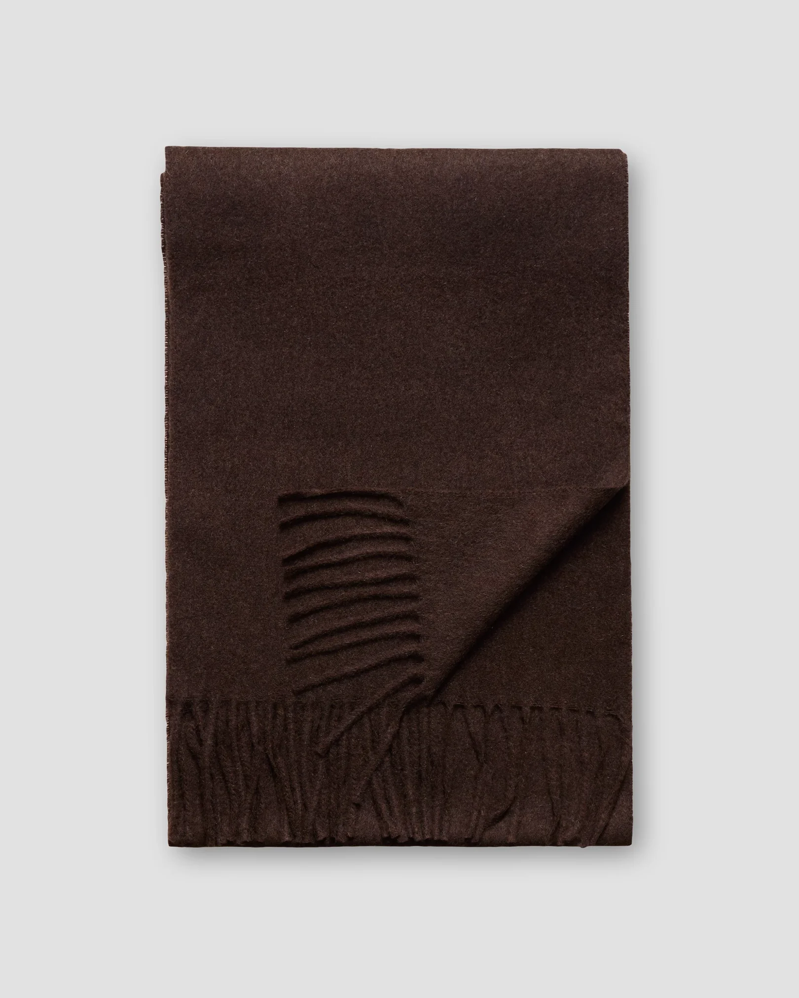 Eton - brown cashmere scarf