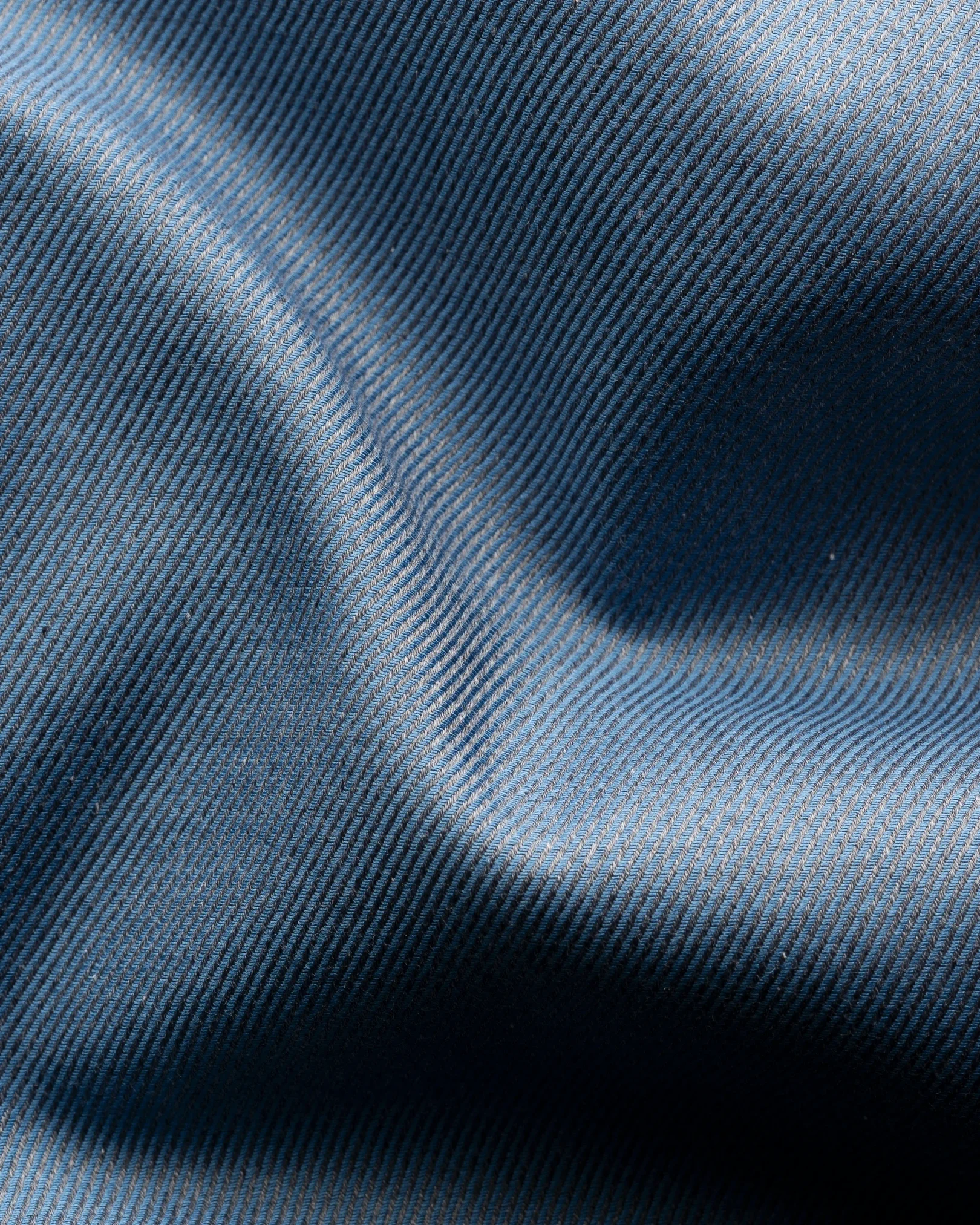 Eton - Mélange Solid Cotton TENCEL™ Lyocell Shirt
