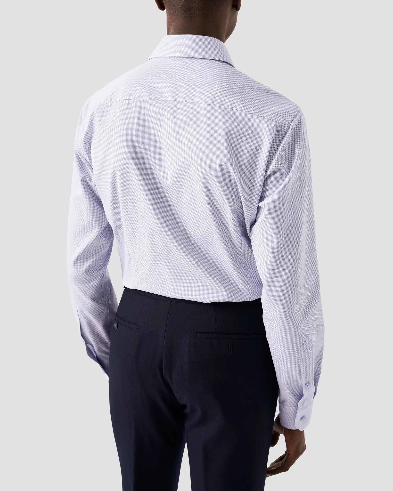 Eton - mid purple dobby