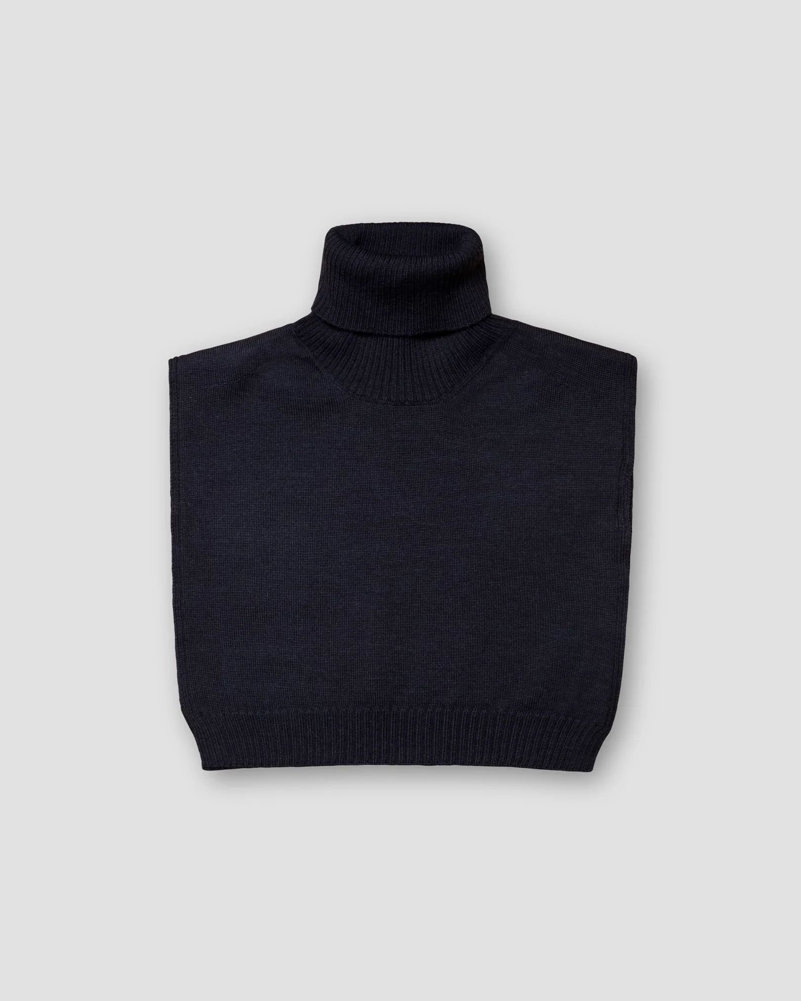 Eton - navy blue turtleneck dickey