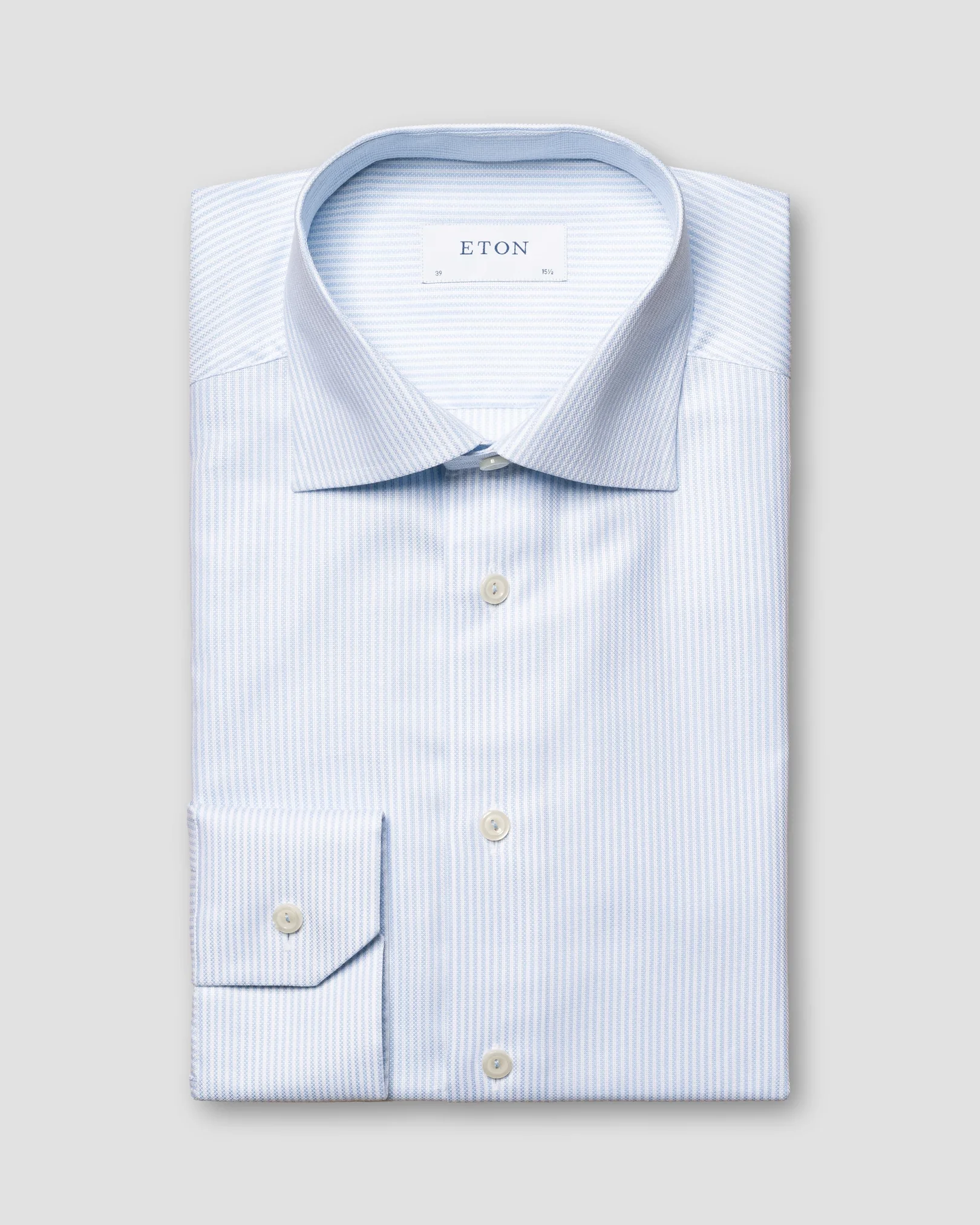 Eton - light blue high end lyocell shirt