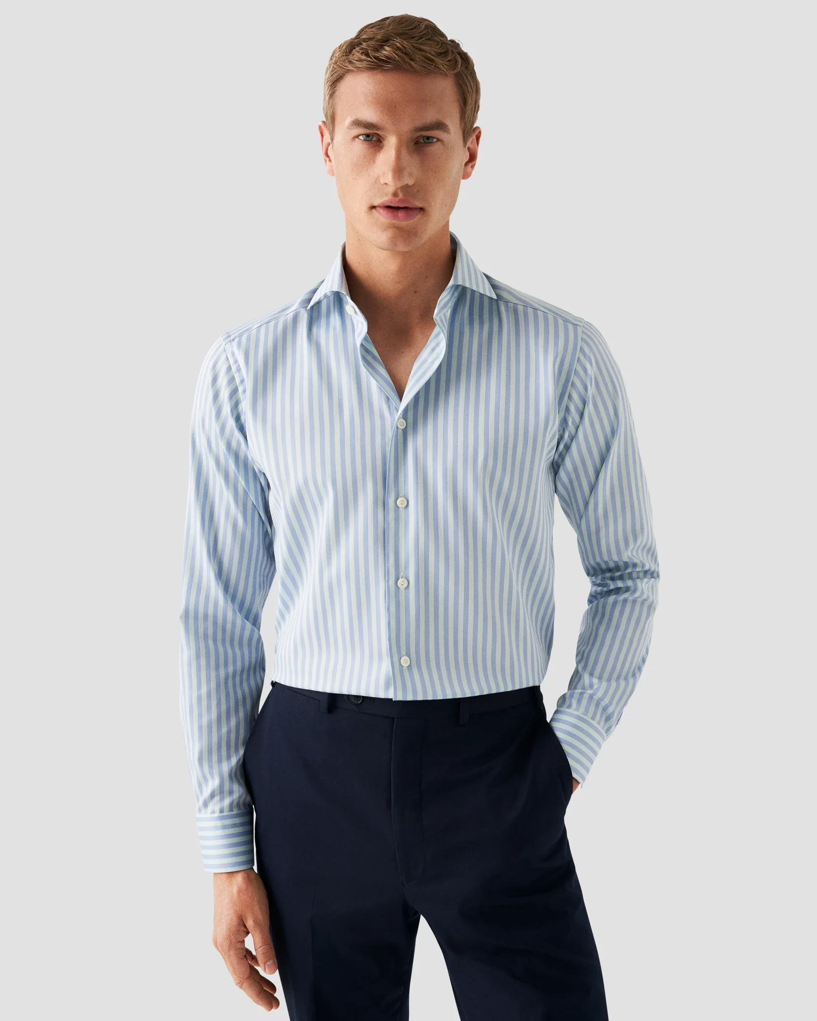Eton - light green twill