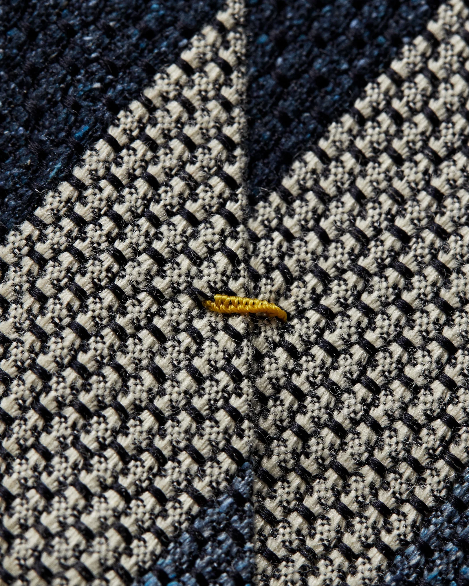 Eton - blue striped grenadine tie