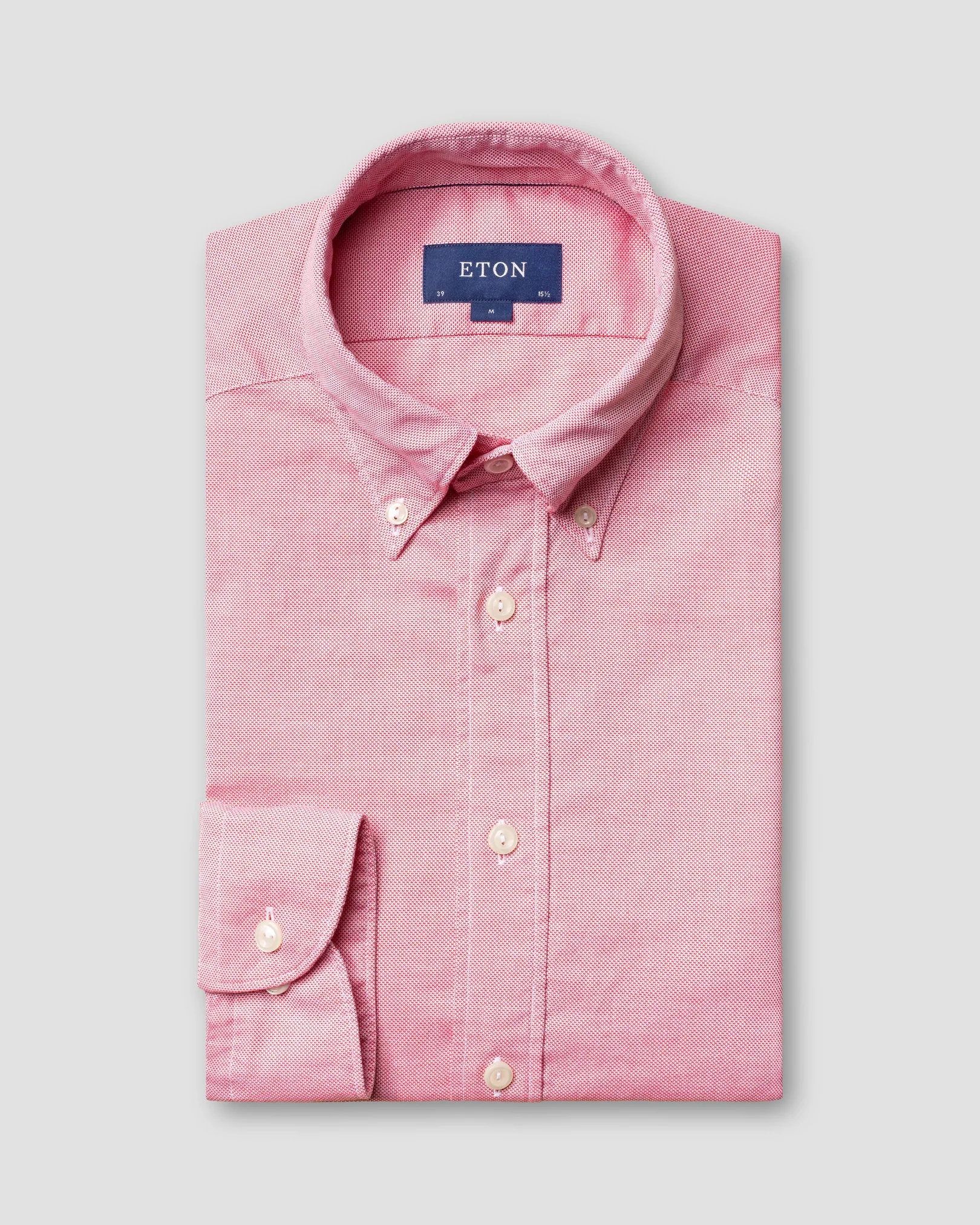 Eton - red oxford shirt