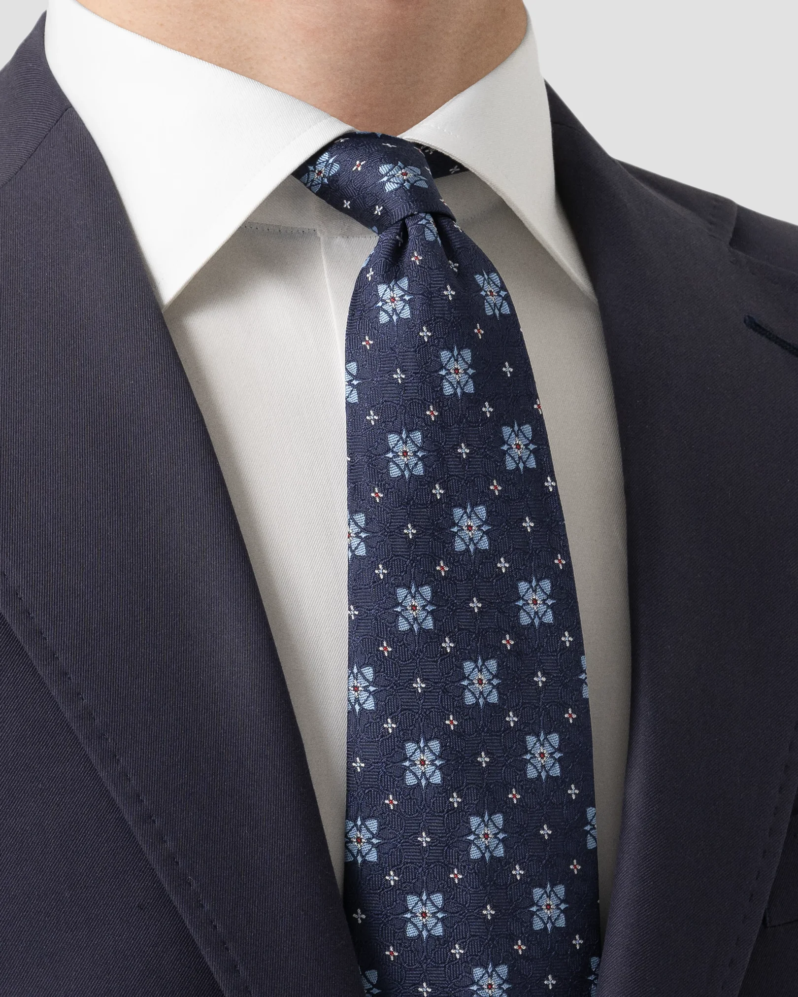 Eton - lustrous silk tie