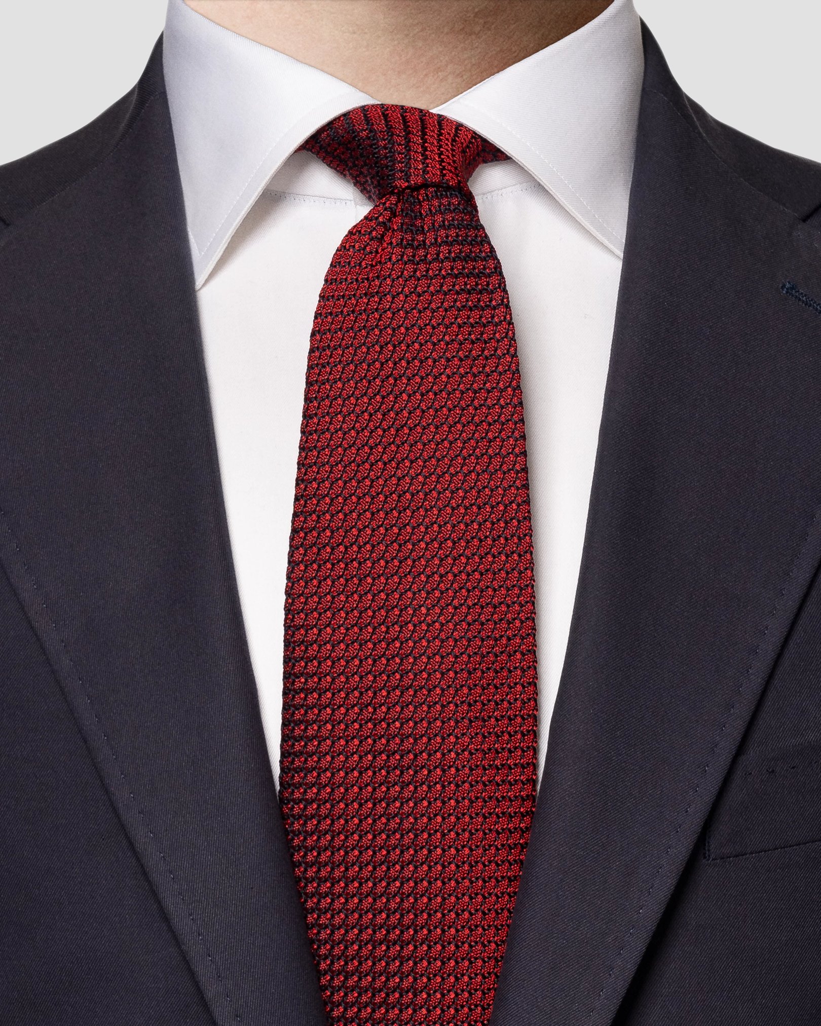 Eton - dark red solid grenadine