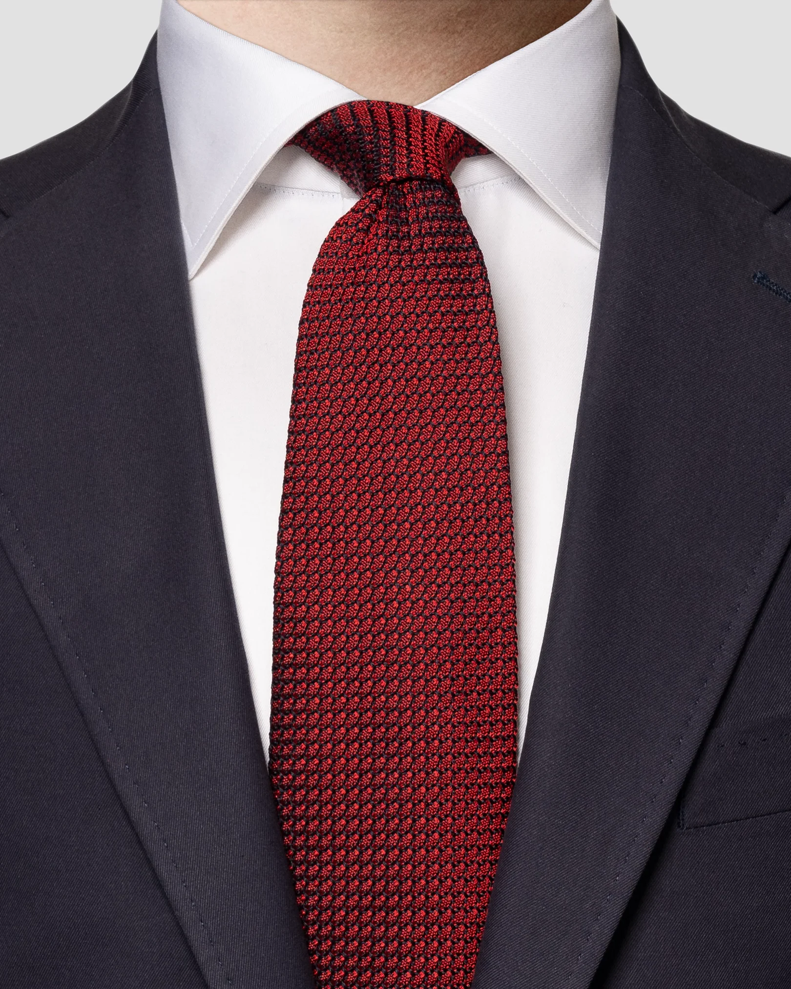 Eton - dark red solid grenadine