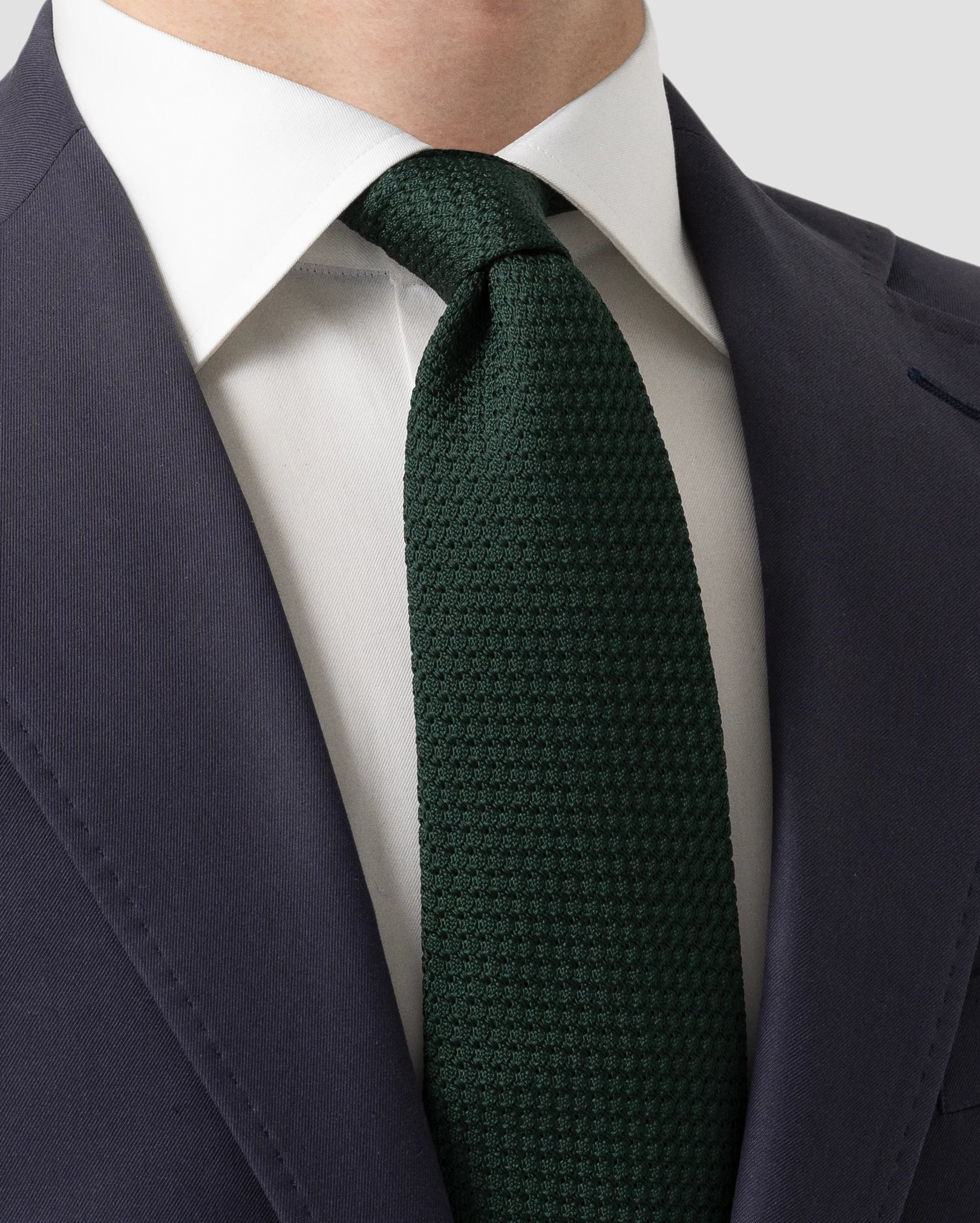 Eton - green grenadine tie