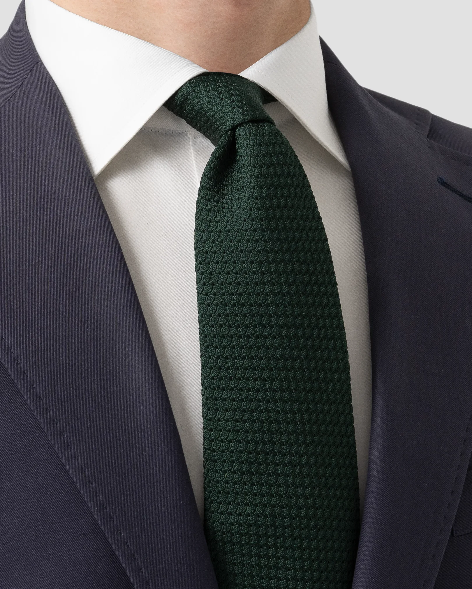 Eton - green grenadine tie