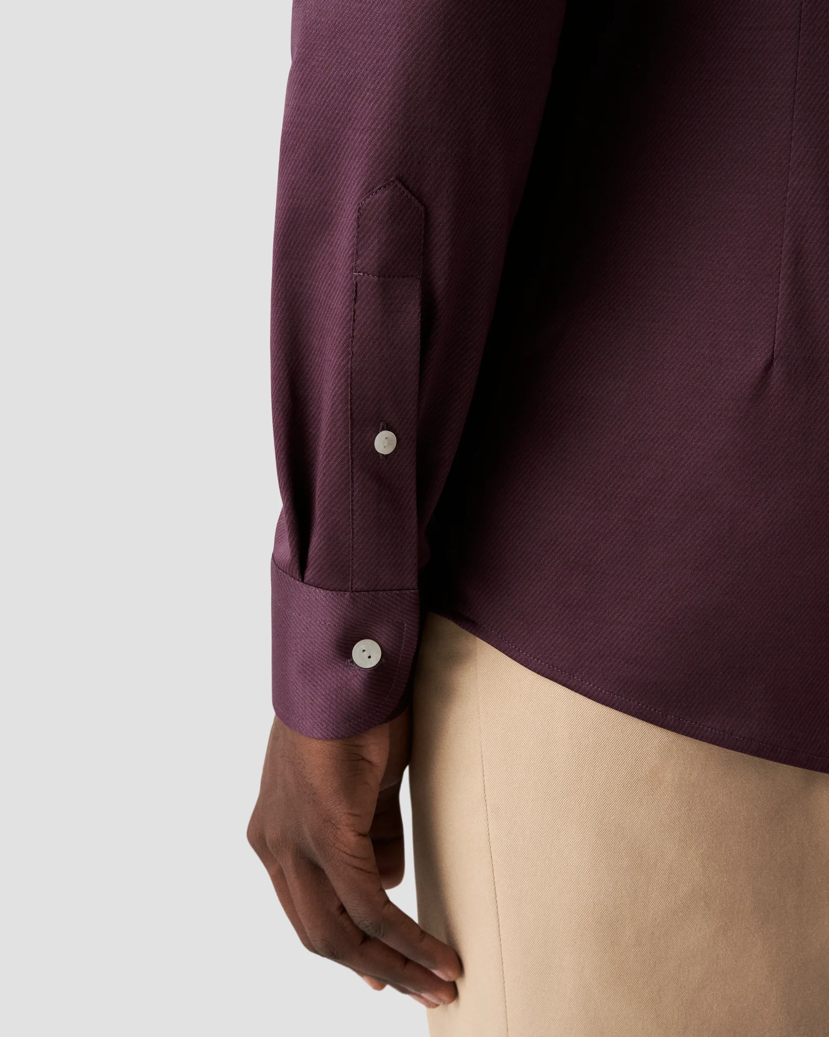 Eton - dark purple knit king