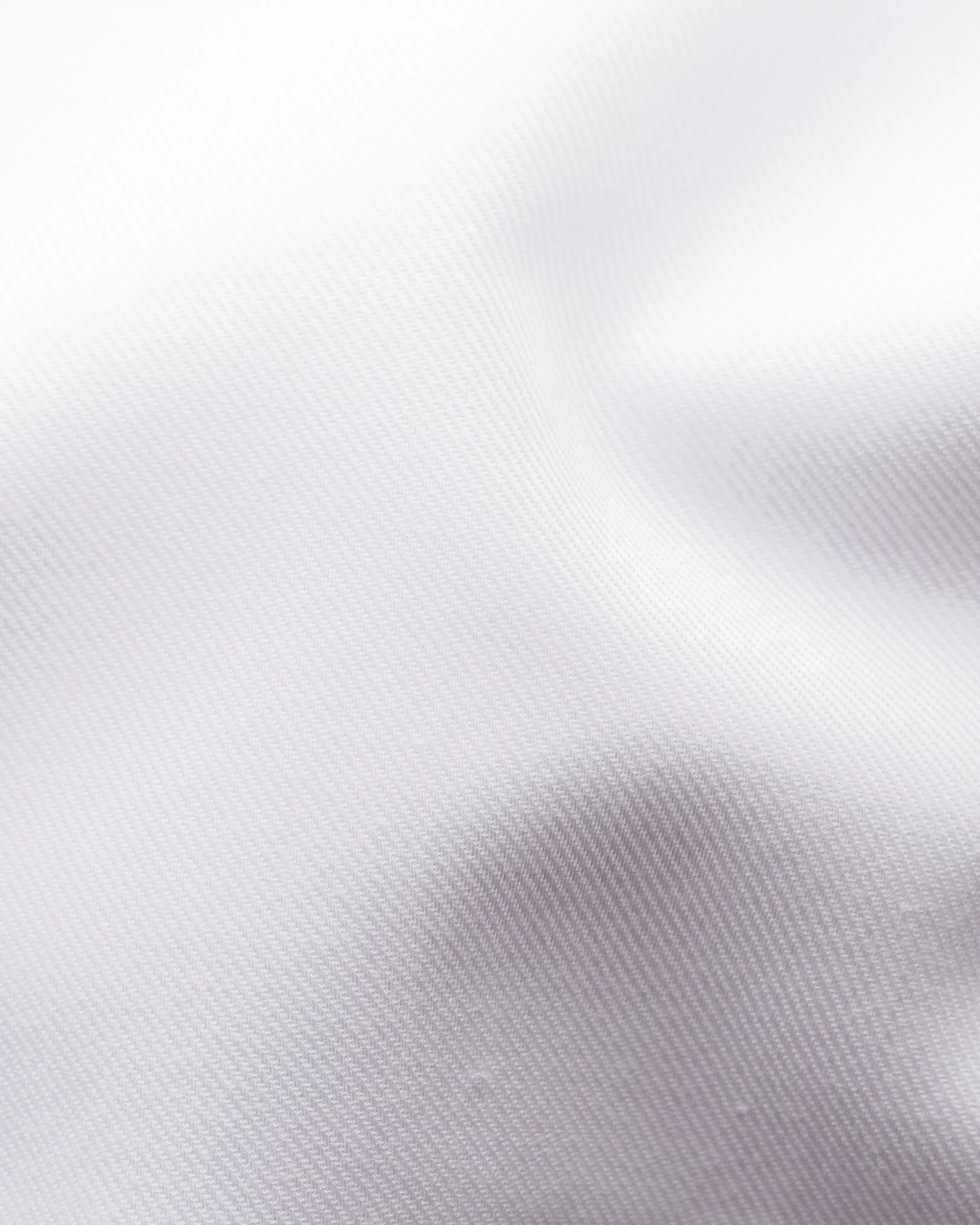 Eton - white twill stretch shirt